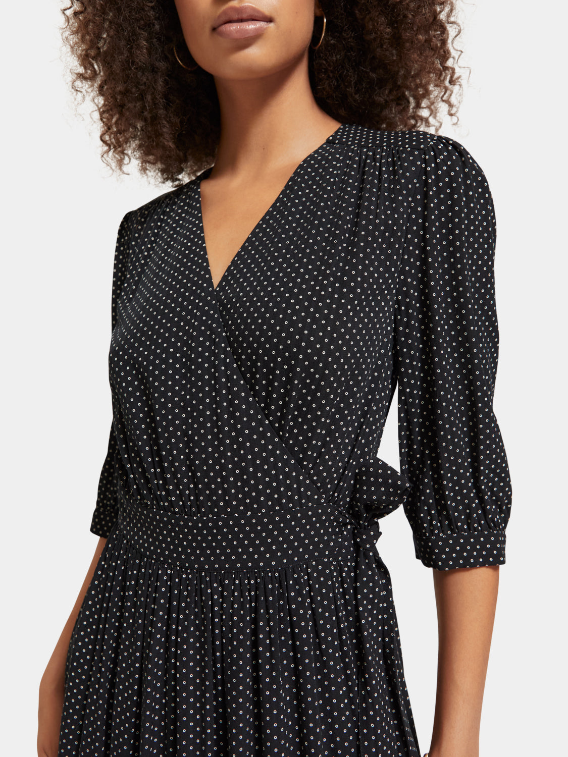 Midi wrap dress - Scotch & Soda AU