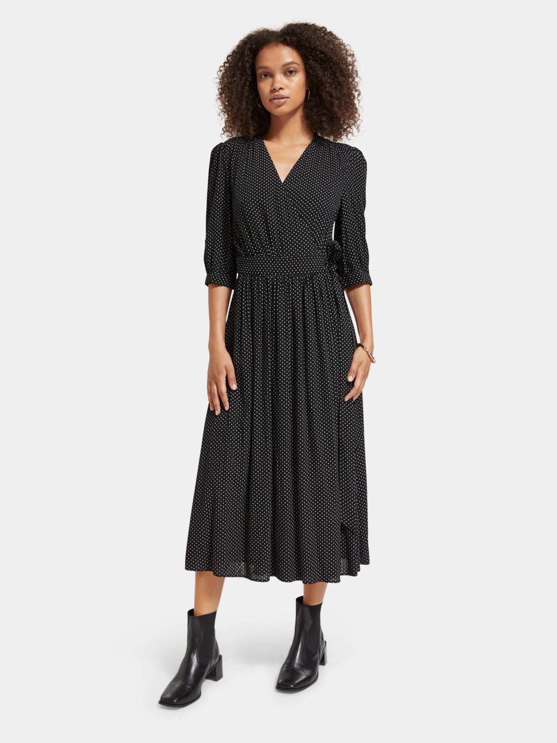 Midi wrap dress - Scotch & Soda AU