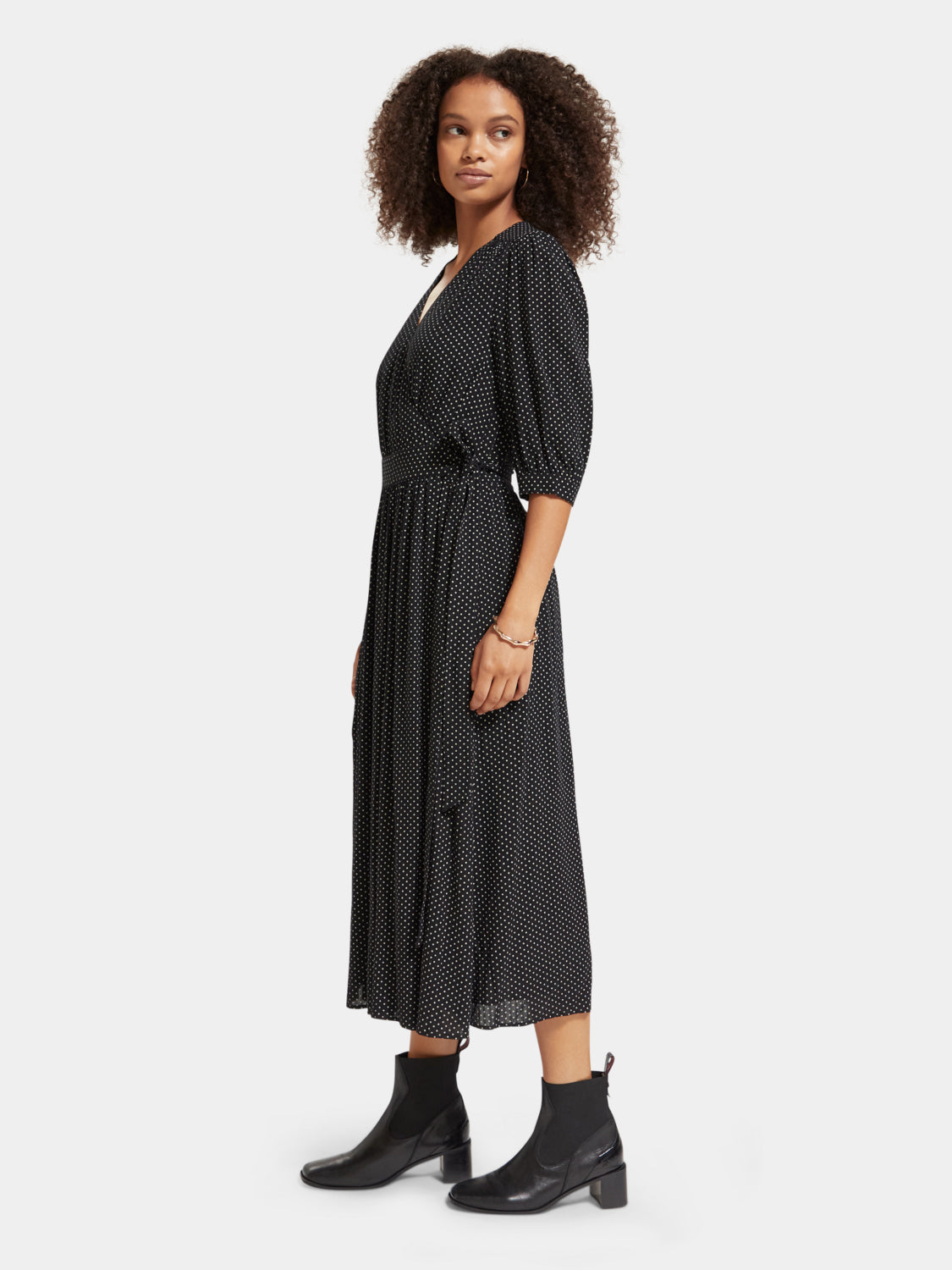 Midi wrap dress - Scotch & Soda AU