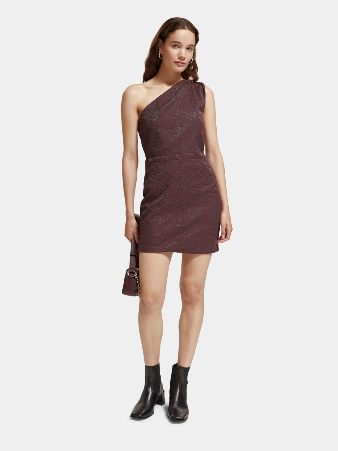 One shoulder mini dress - Scotch & Soda AU