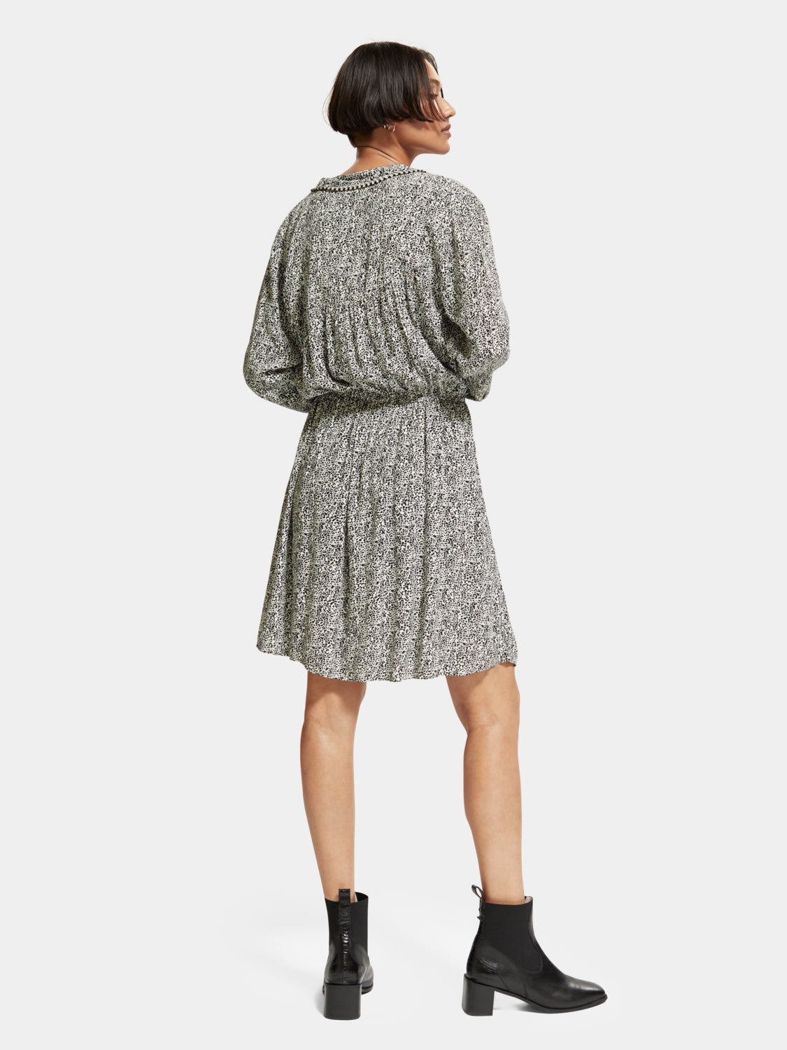 Printed mini dress - Scotch & Soda AU