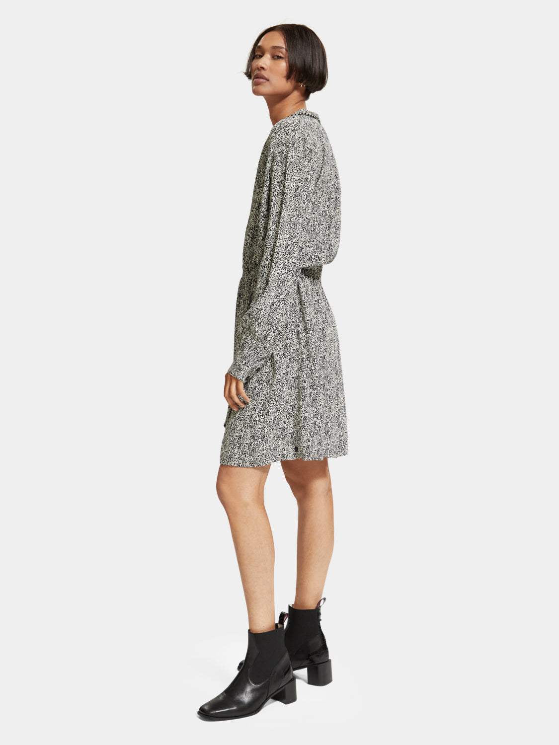 Printed mini dress - Scotch & Soda AU