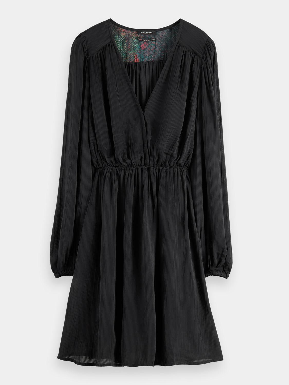 Balloon sleeve mini dress - Scotch & Soda AU