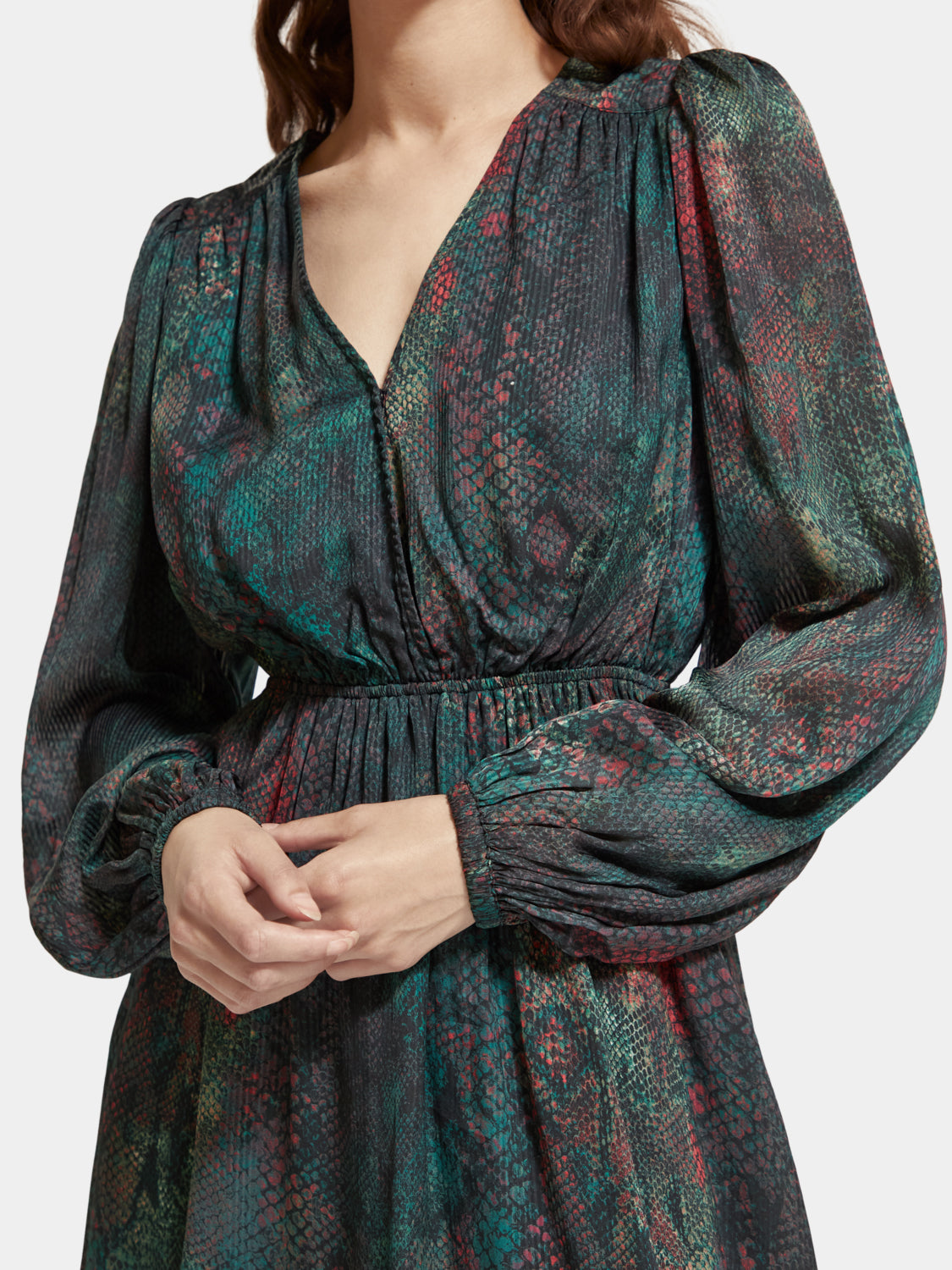Balloon sleeve mini dress - Scotch & Soda AU