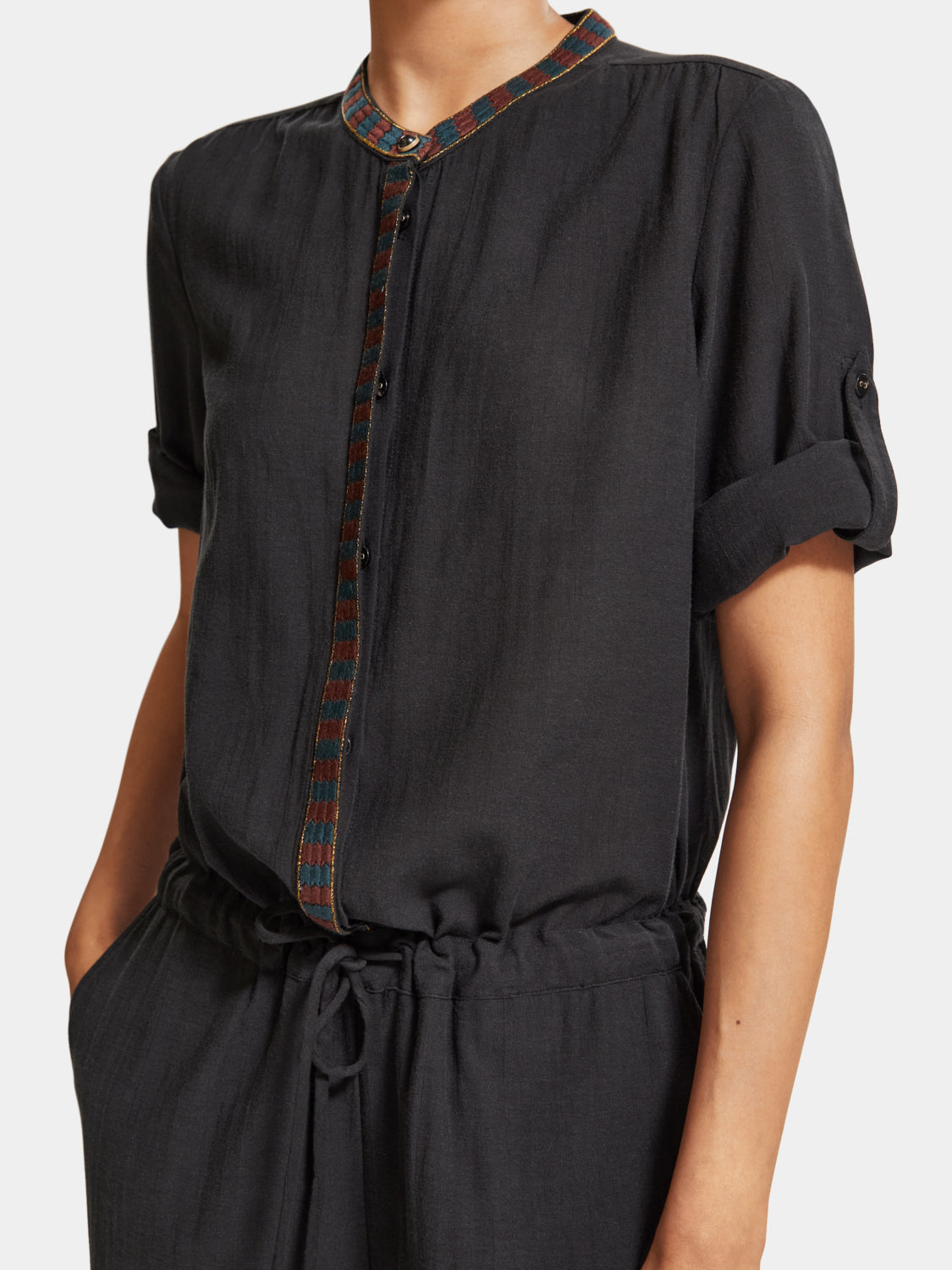 Jumpsuit with arrow head trim - Scotch & Soda AU
