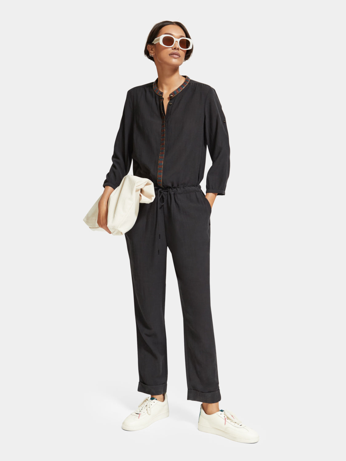 Jumpsuit with arrow head trim - Scotch & Soda AU