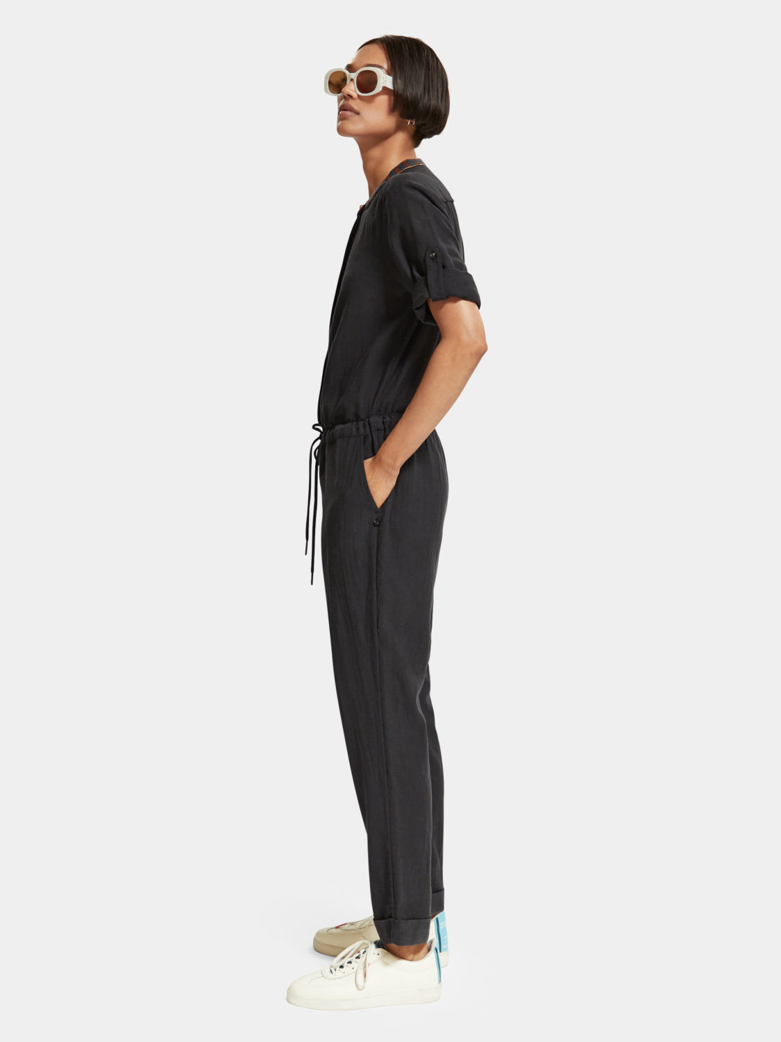 Jumpsuit with arrow head trim - Scotch & Soda AU
