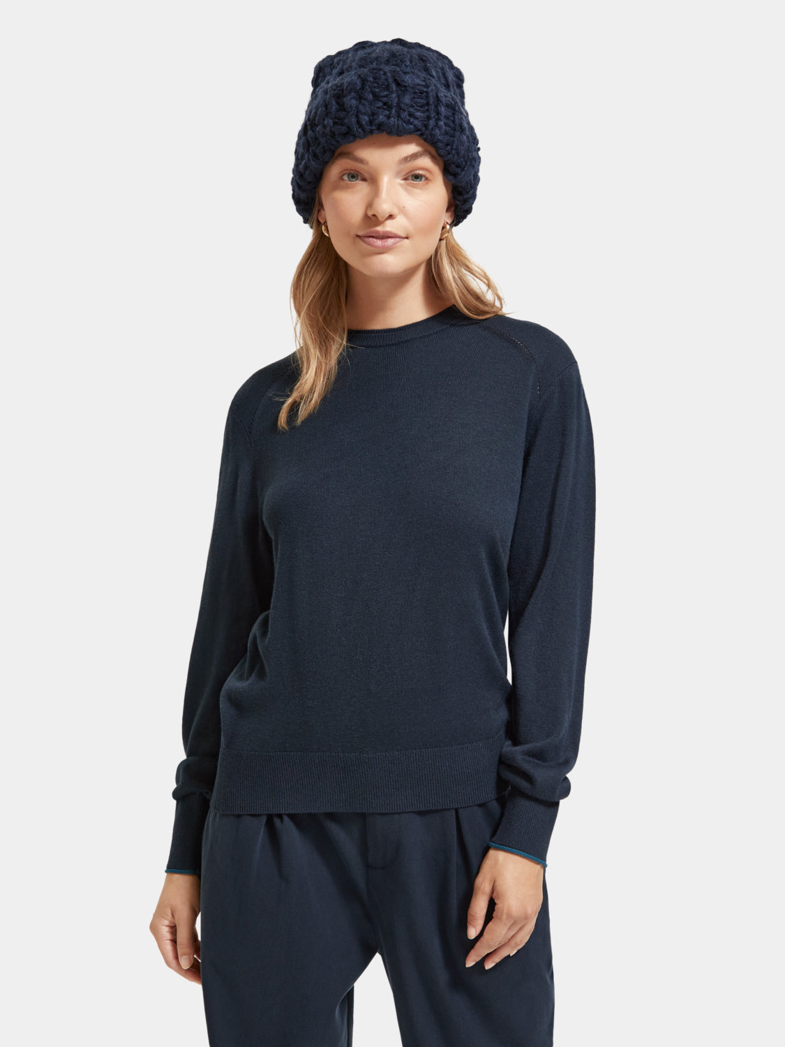 Basic crewneck pullover - Scotch & Soda AU