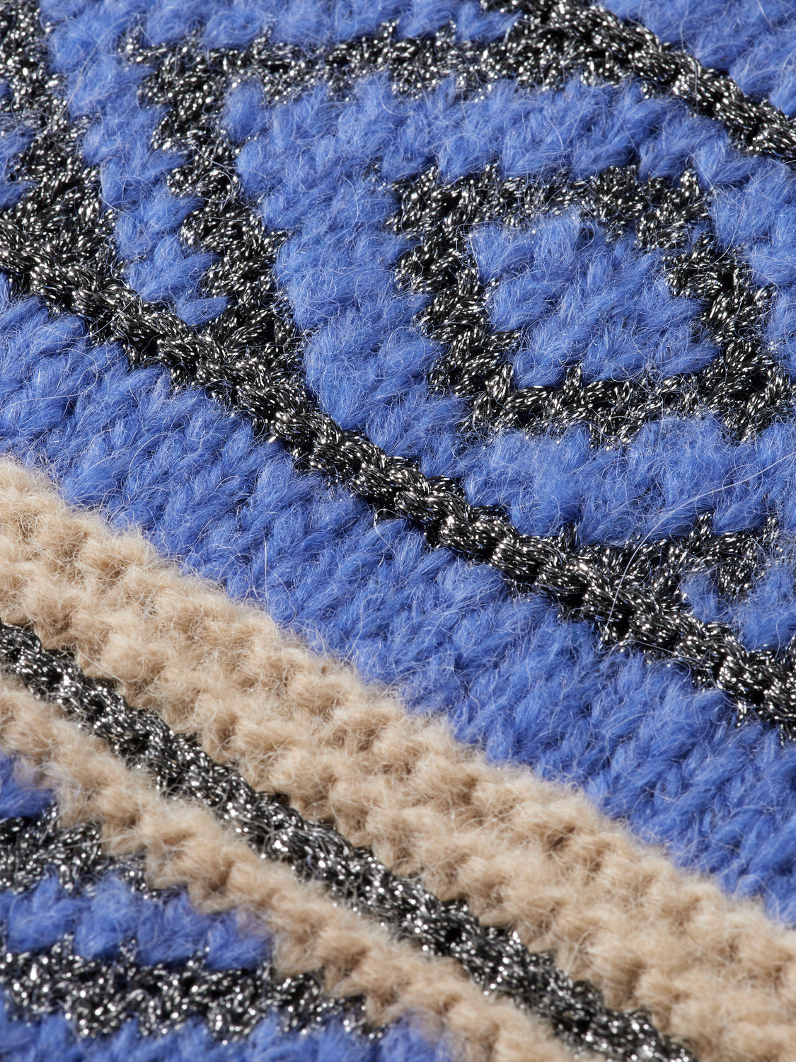 Metallic Fair Isle pullover - Scotch & Soda AU