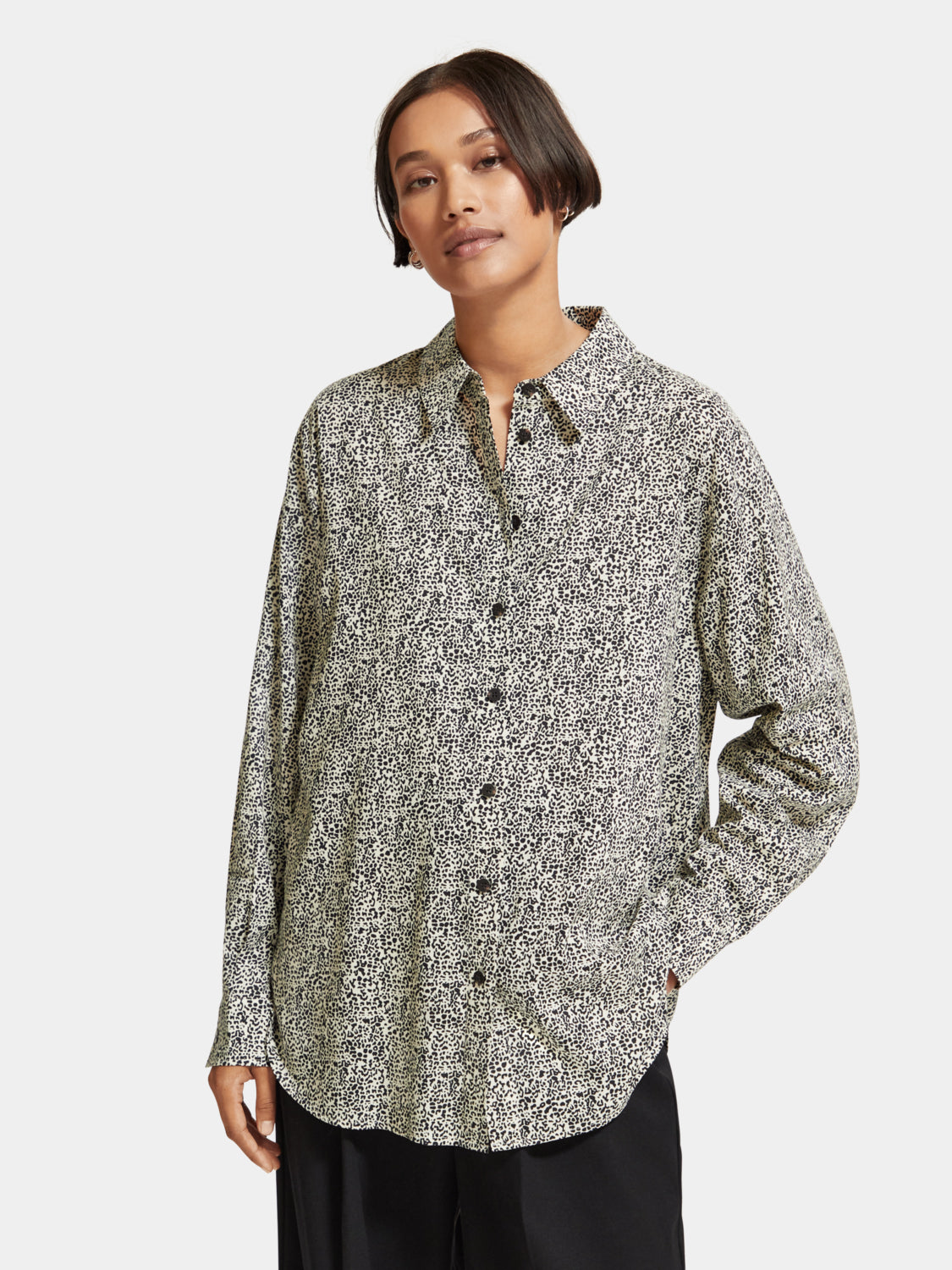 Oversized printed shirt - Scotch & Soda AU