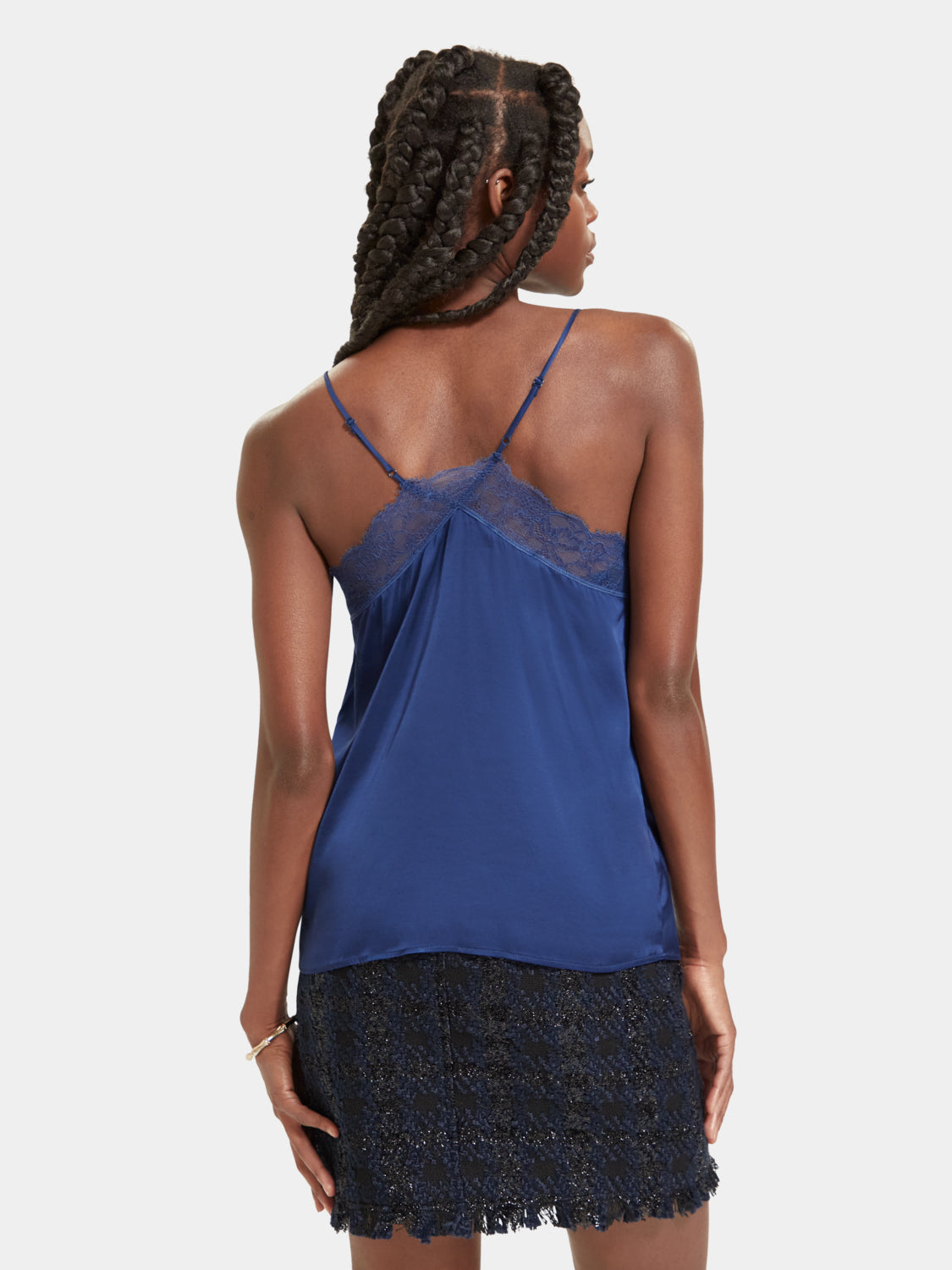 Camisole with lace trim - Scotch & Soda AU