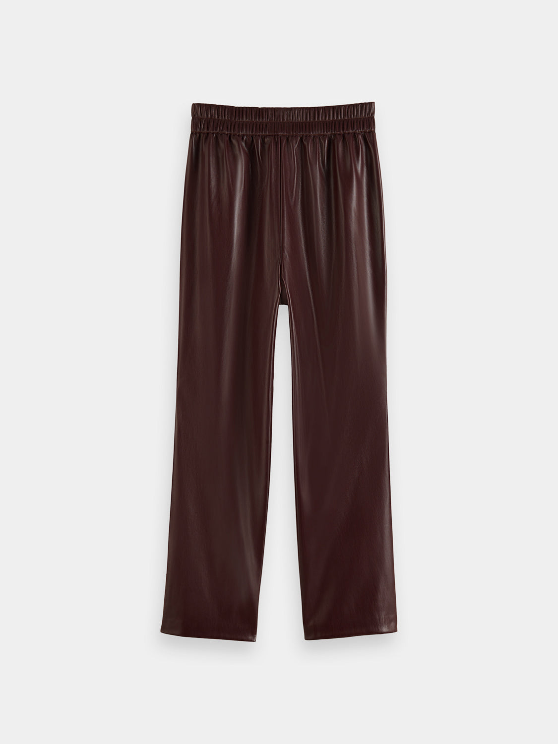 Estelle faux leather joggers