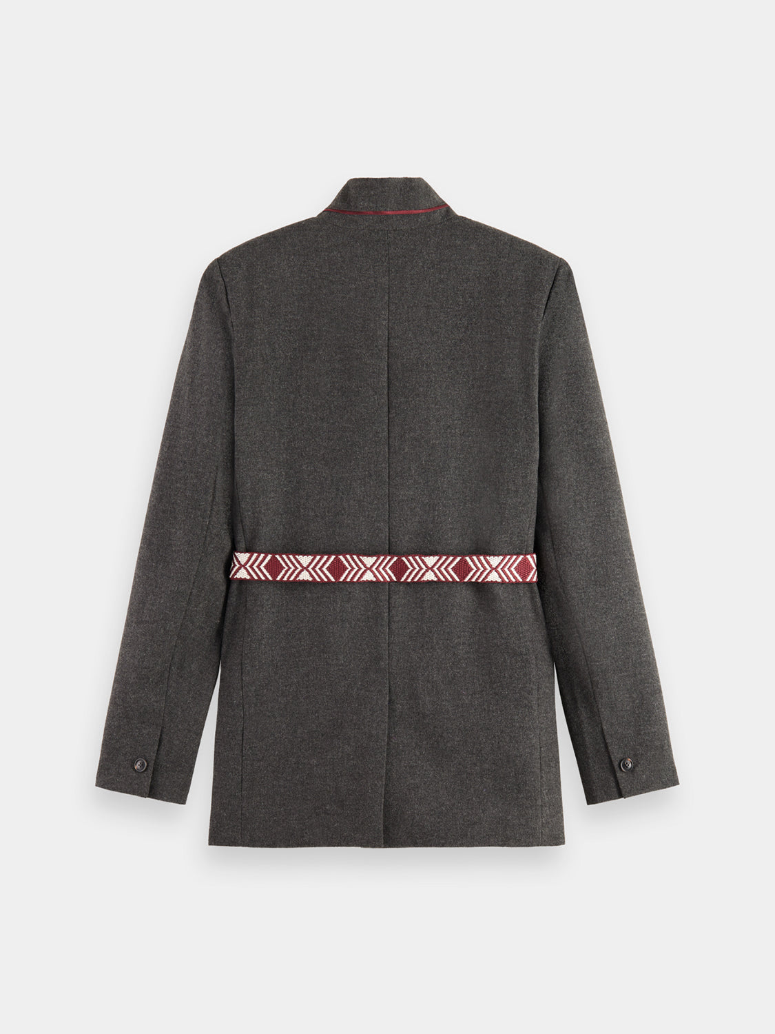 Single-breasted wool blazer - Scotch & Soda AU