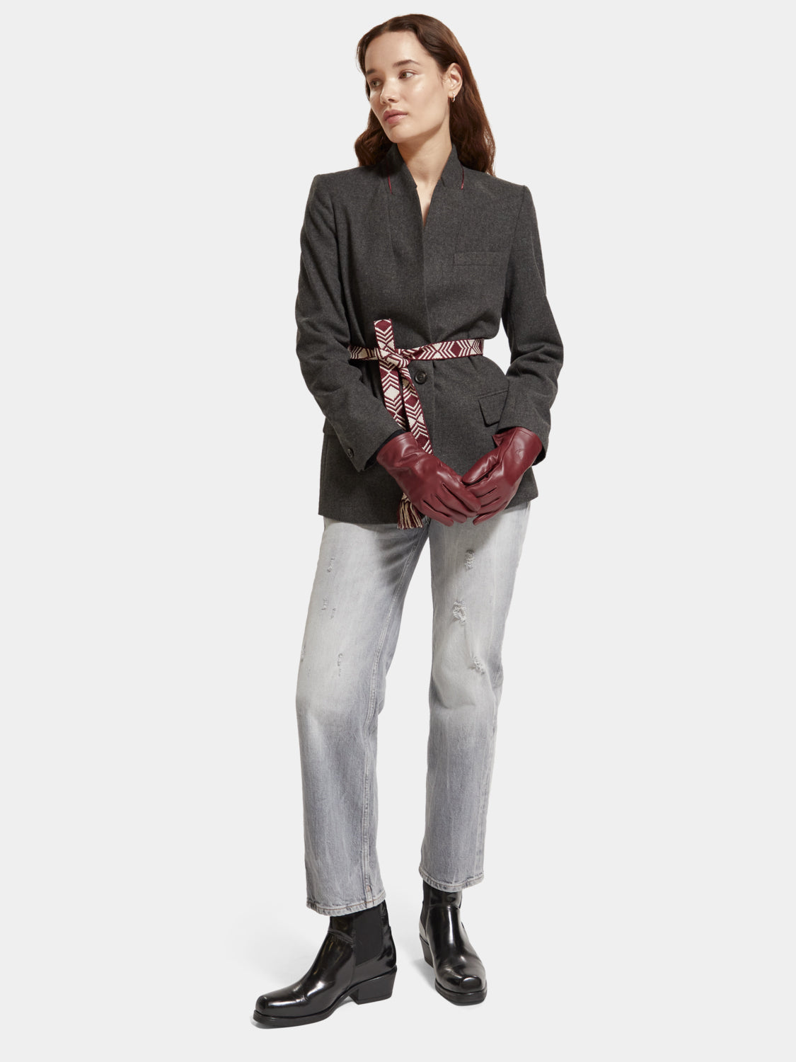 Leather gloves - Scotch & Soda AU