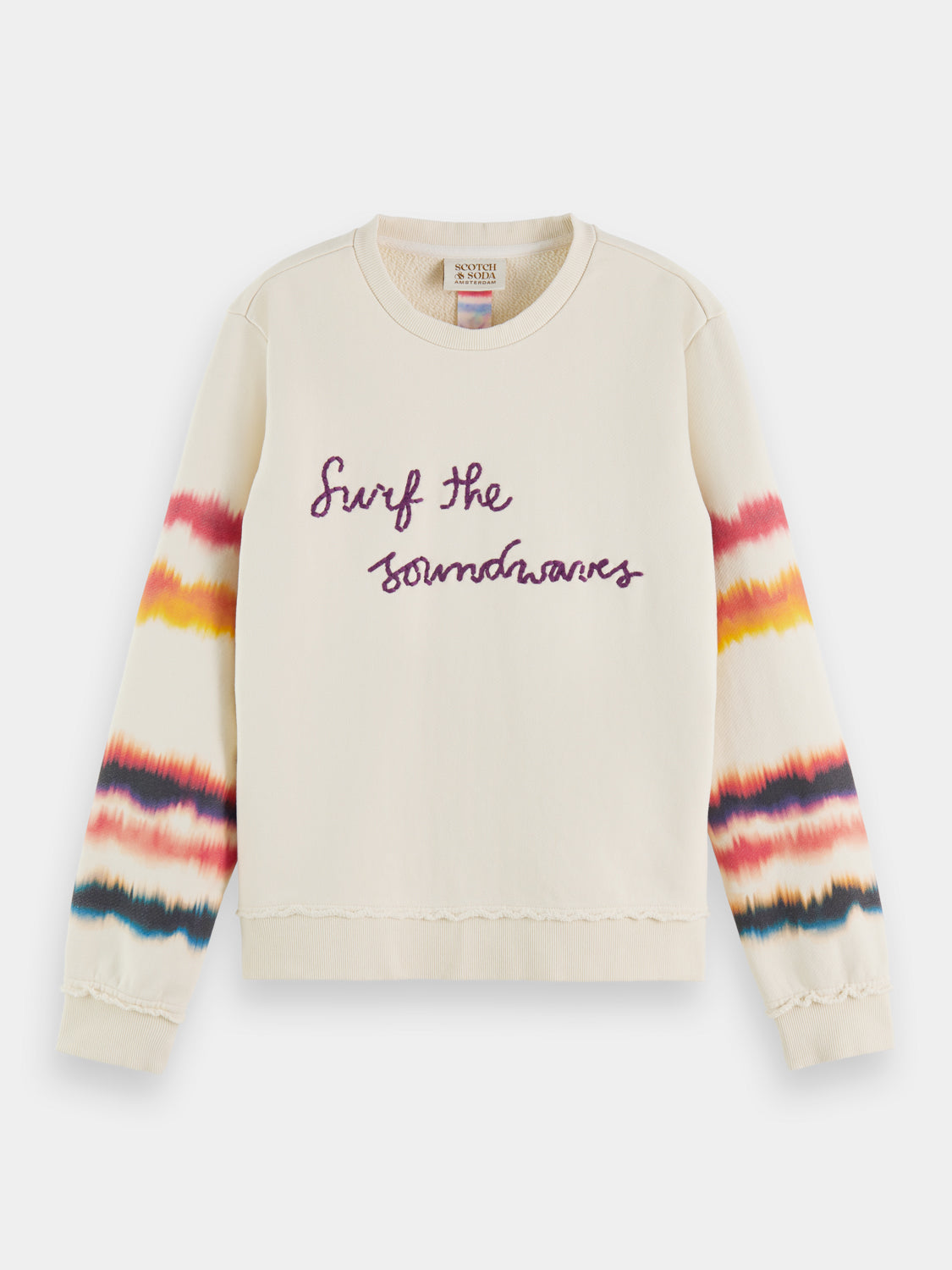 Ombre sleeve sweater - Scotch & Soda AU