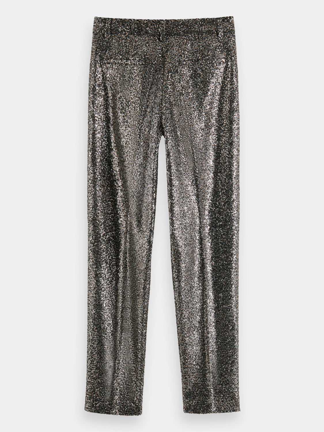 Lowry mid-rise pants in mixed sequins - Scotch & Soda AU
