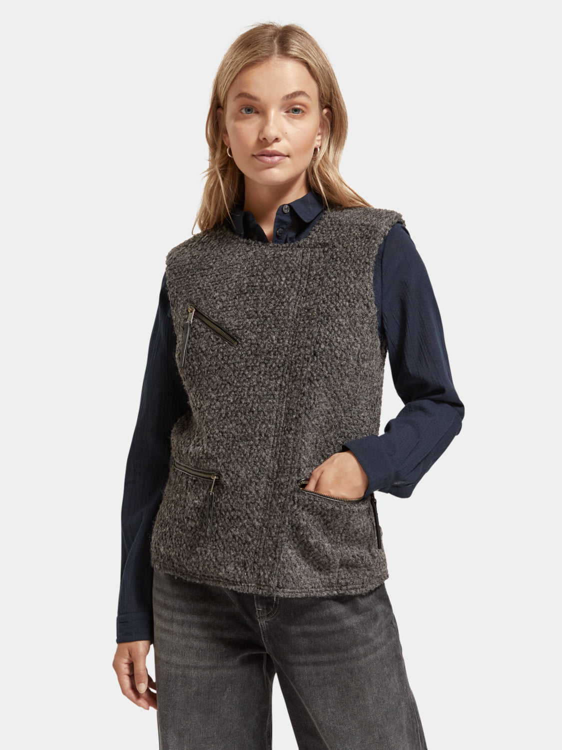 Boucle biker gilet - Scotch & Soda AU