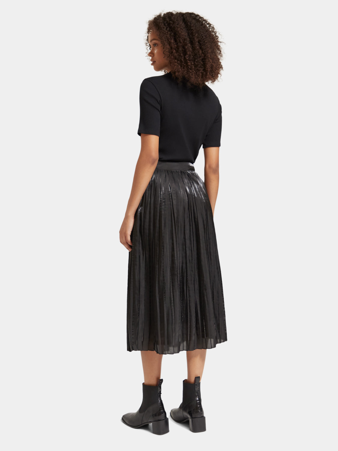 Kala pleated maxi skirt best sale