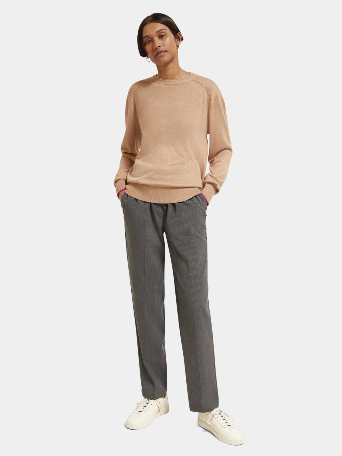 Maia pinstripe jogger pants - Scotch & Soda AU