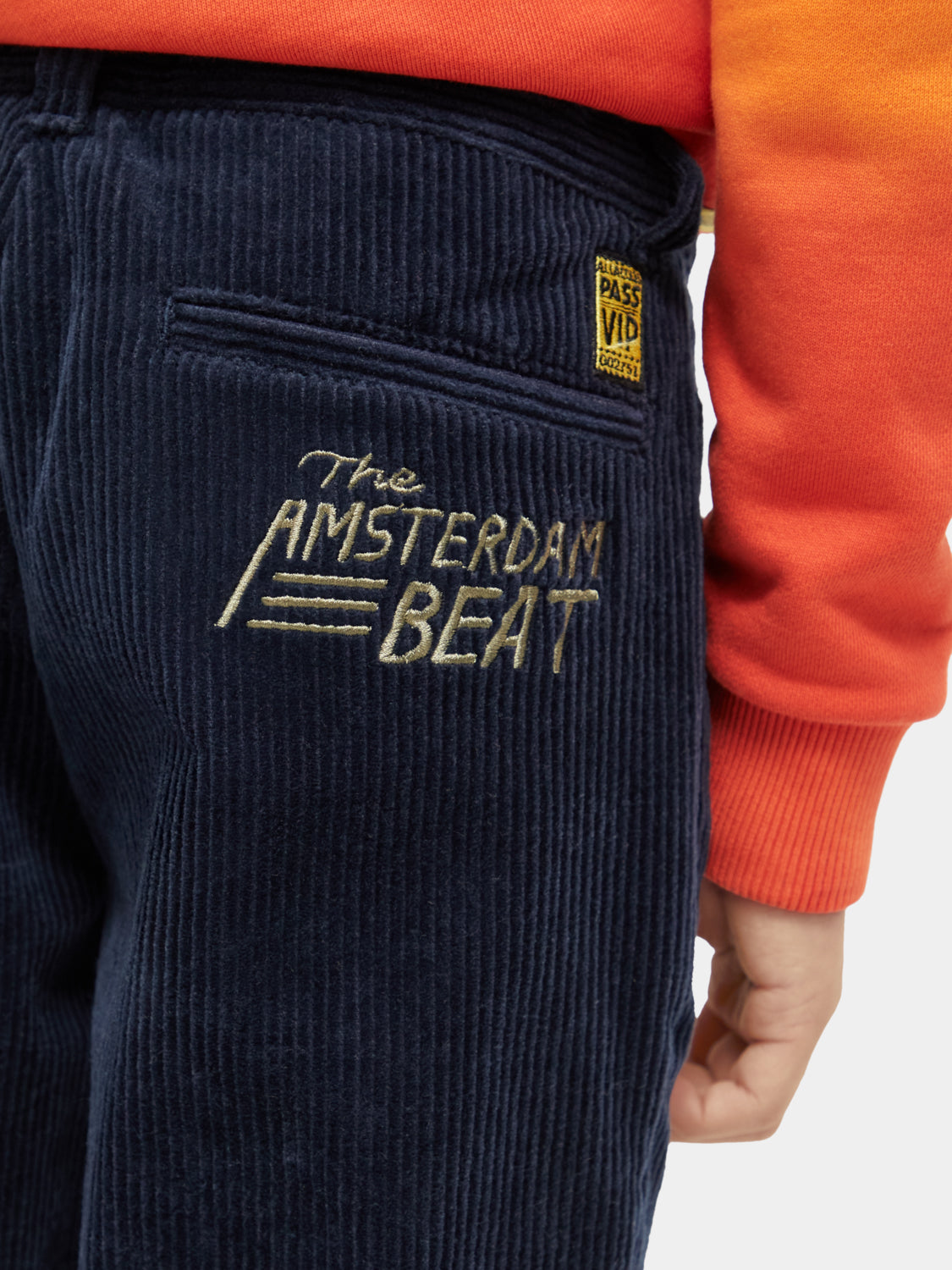 Kids - Loose tapered-fit corduroy pants - Scotch & Soda AU