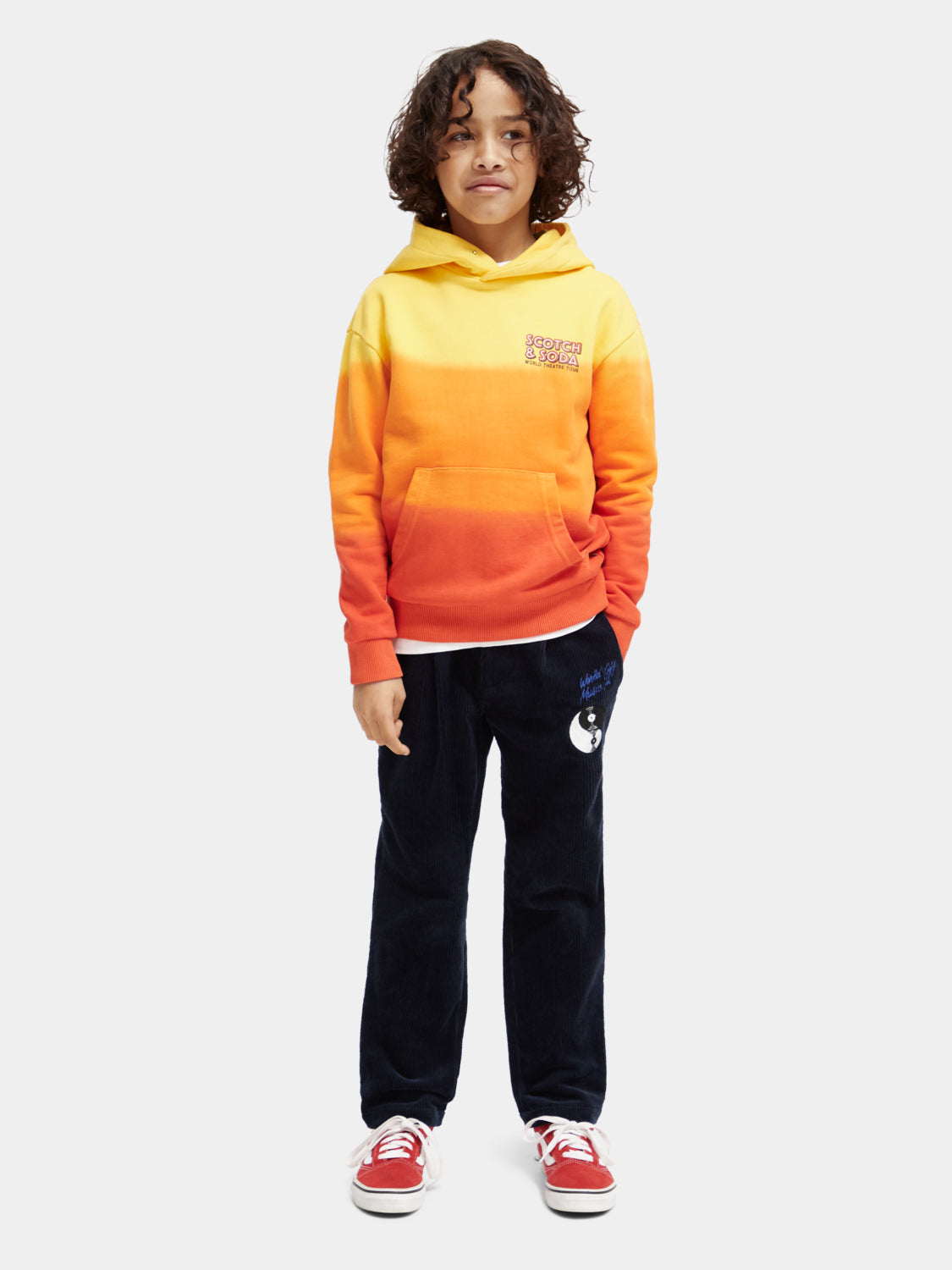 Kids - Loose tapered-fit corduroy pants - Scotch & Soda AU