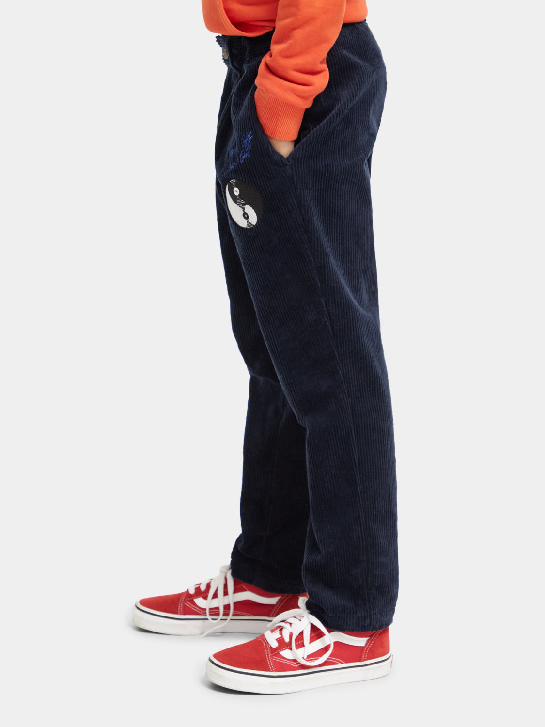 Kids - Loose tapered-fit corduroy pants - Scotch & Soda AU