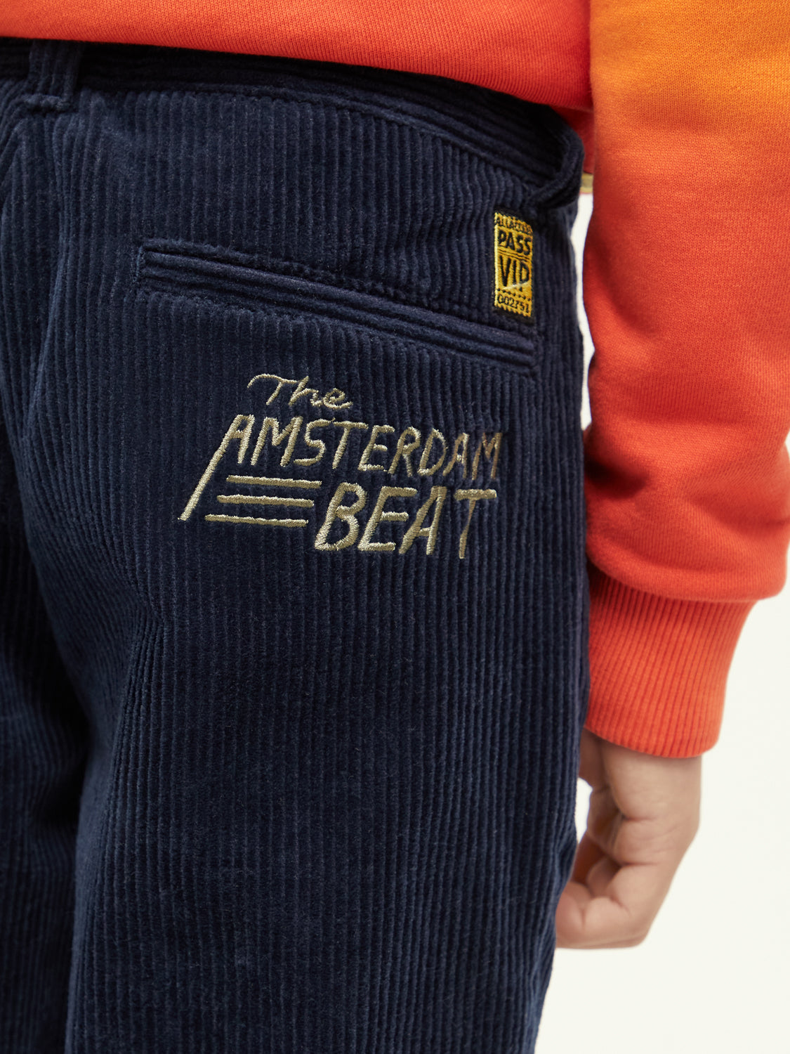 Kids - Loose tapered-fit corduroy pants - Scotch & Soda AU
