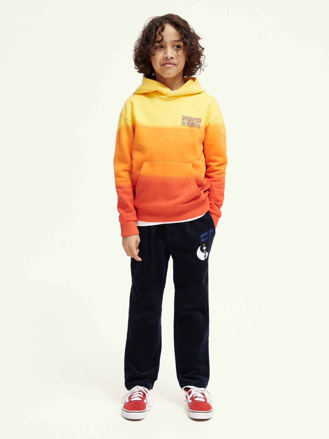 Kids - Loose tapered-fit corduroy pants - Scotch & Soda AU