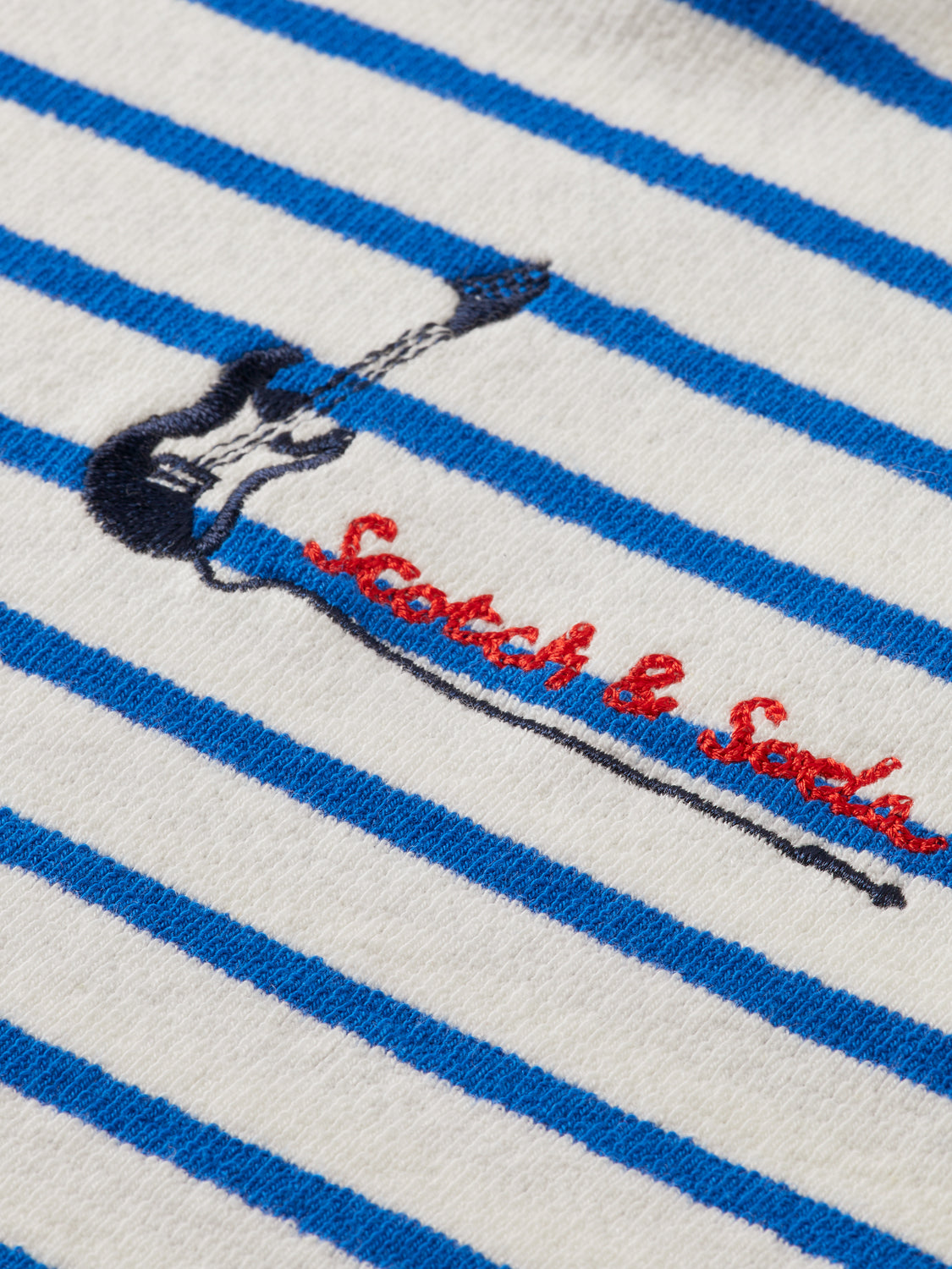 Kids - Long-sleeved striped t-shirt - Scotch & Soda AU