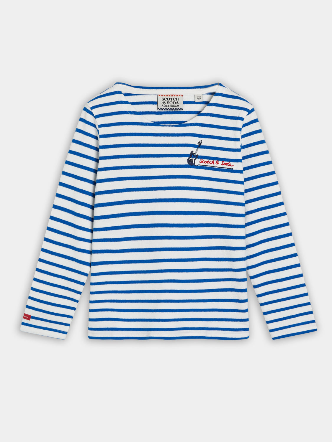 Kids - Long-sleeved striped t-shirt - Scotch & Soda AU