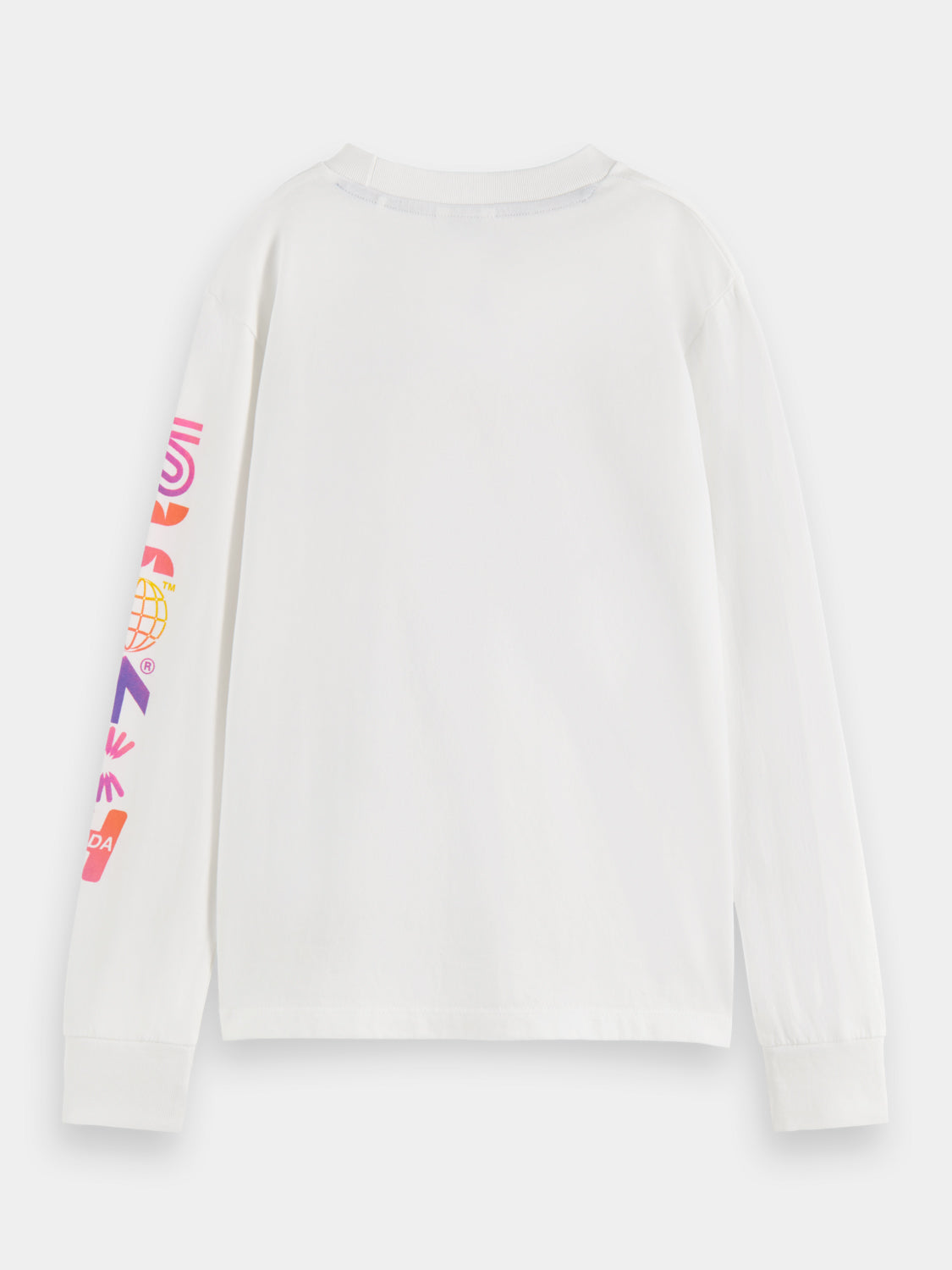 Kids - Long-sleeved artwork t-shirt - Scotch & Soda AU
