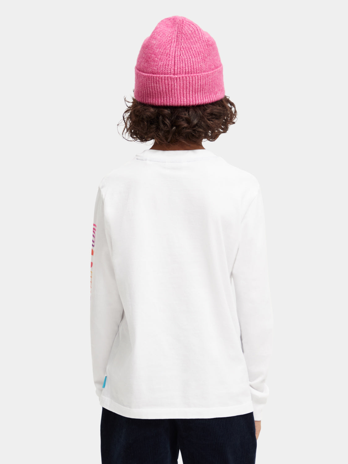 Kids - Long-sleeved artwork t-shirt - Scotch & Soda AU