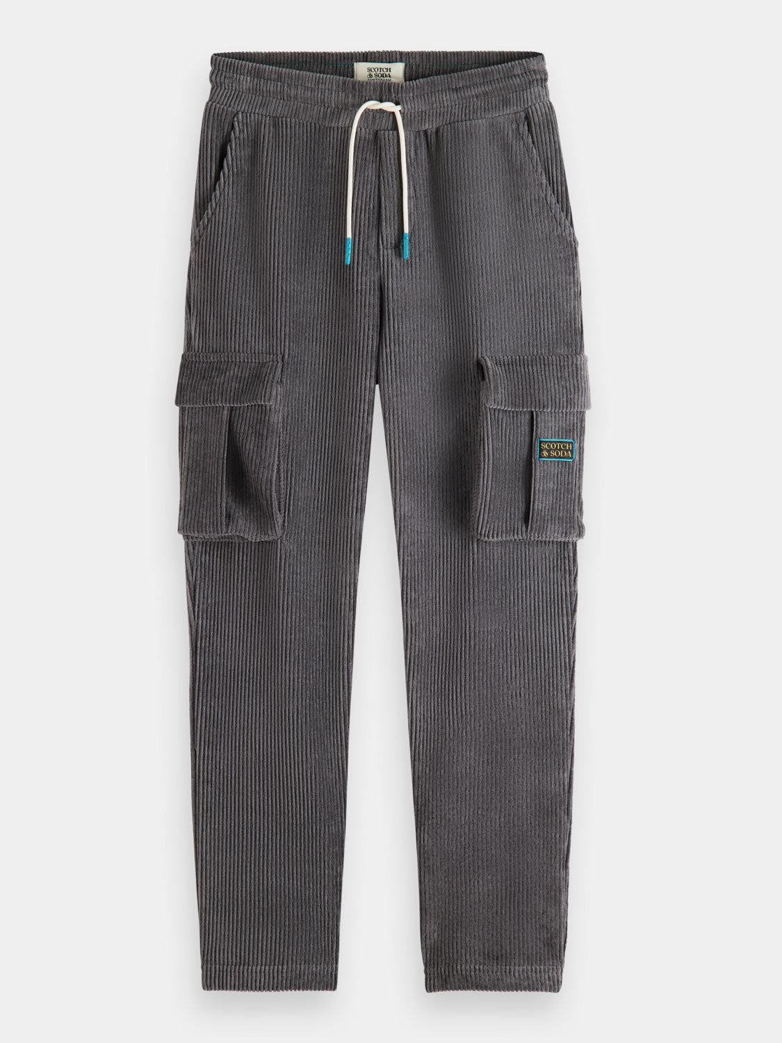 Kids - Corduroy cargo sweatpants - Scotch & Soda AU