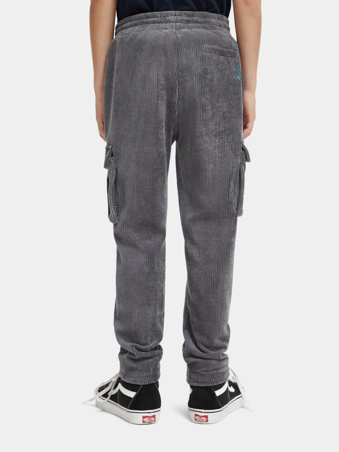 Kids - Corduroy cargo sweatpants - Scotch & Soda AU