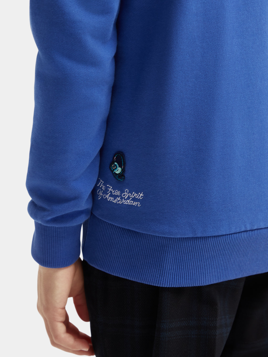Kids - Regular-fit crewneck artwork sweatshirt - Scotch & Soda AU