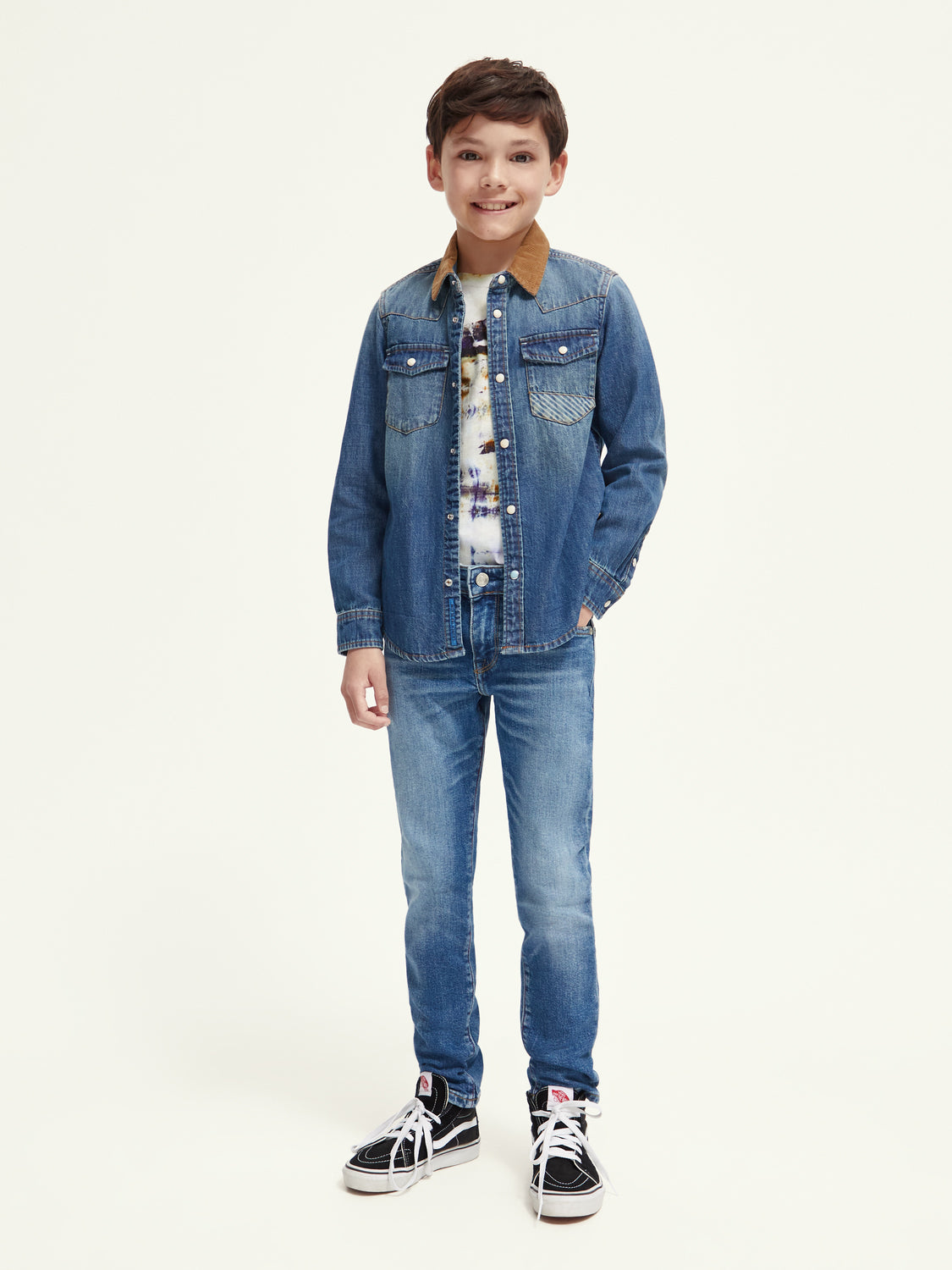 Kids - Strummer slim-fit jeans - Scotch & Soda AU