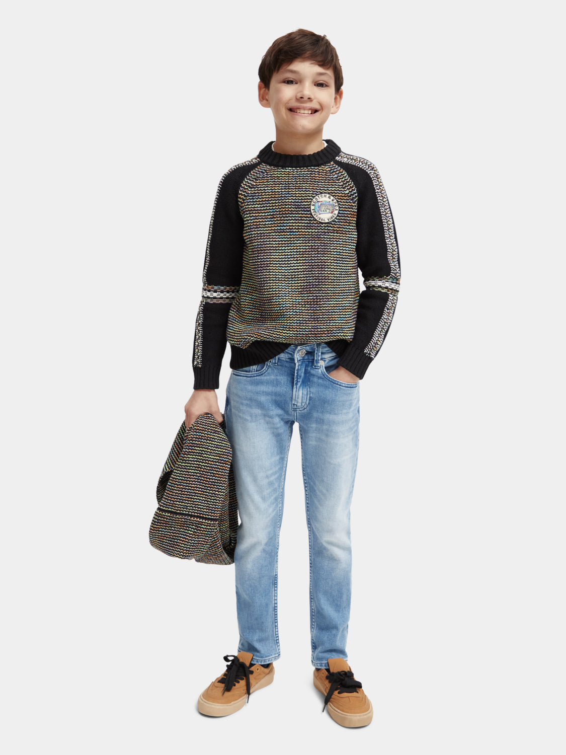Kids - Drop tapered-fit jeans - Scotch & Soda AU