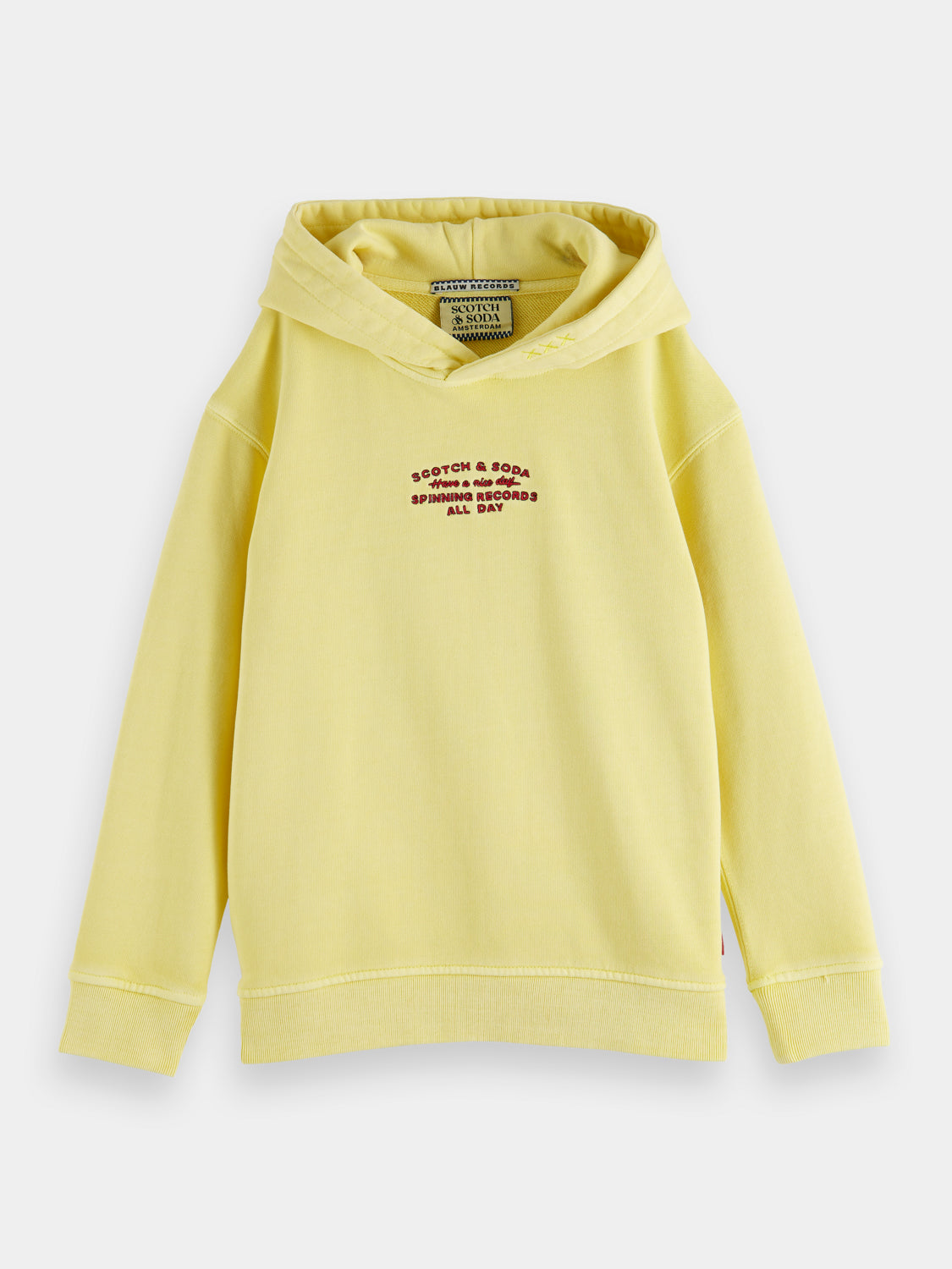 Kids - Relaxed-fit artwork hoodie - Scotch & Soda AU