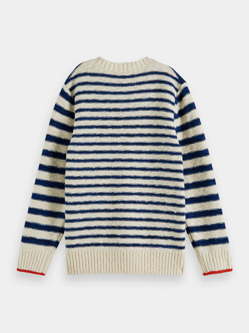 Yarn-dyed stripe sweater - Scotch & Soda AU