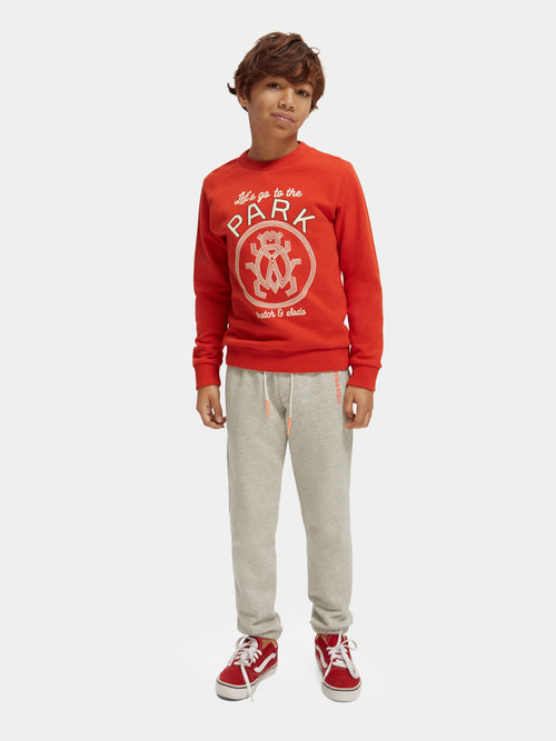 Organic cotton sweatpants - Scotch & Soda AU