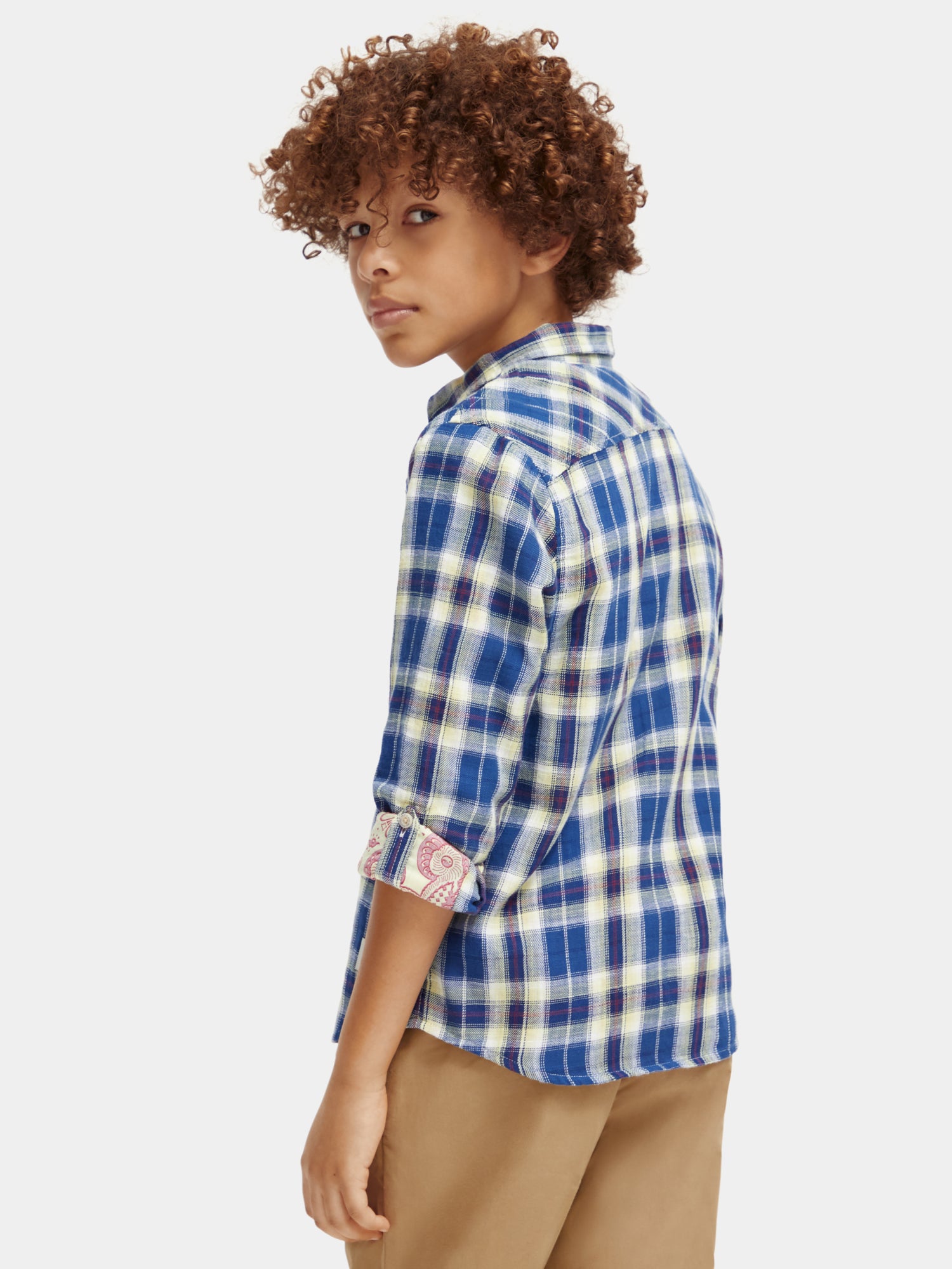Regular-fit checked shirt - Scotch & Soda AU