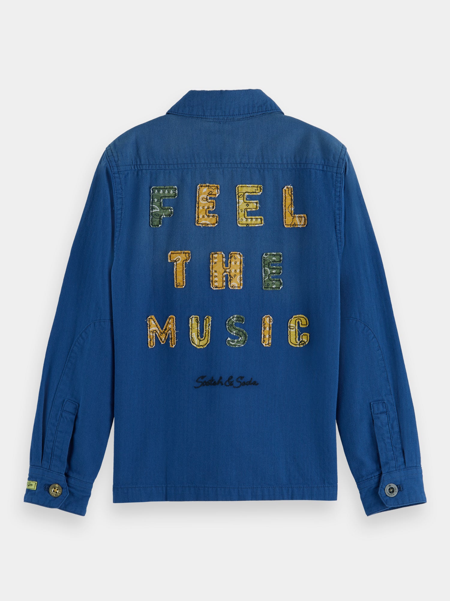 Embroidered utility overshirt - Scotch & Soda AU