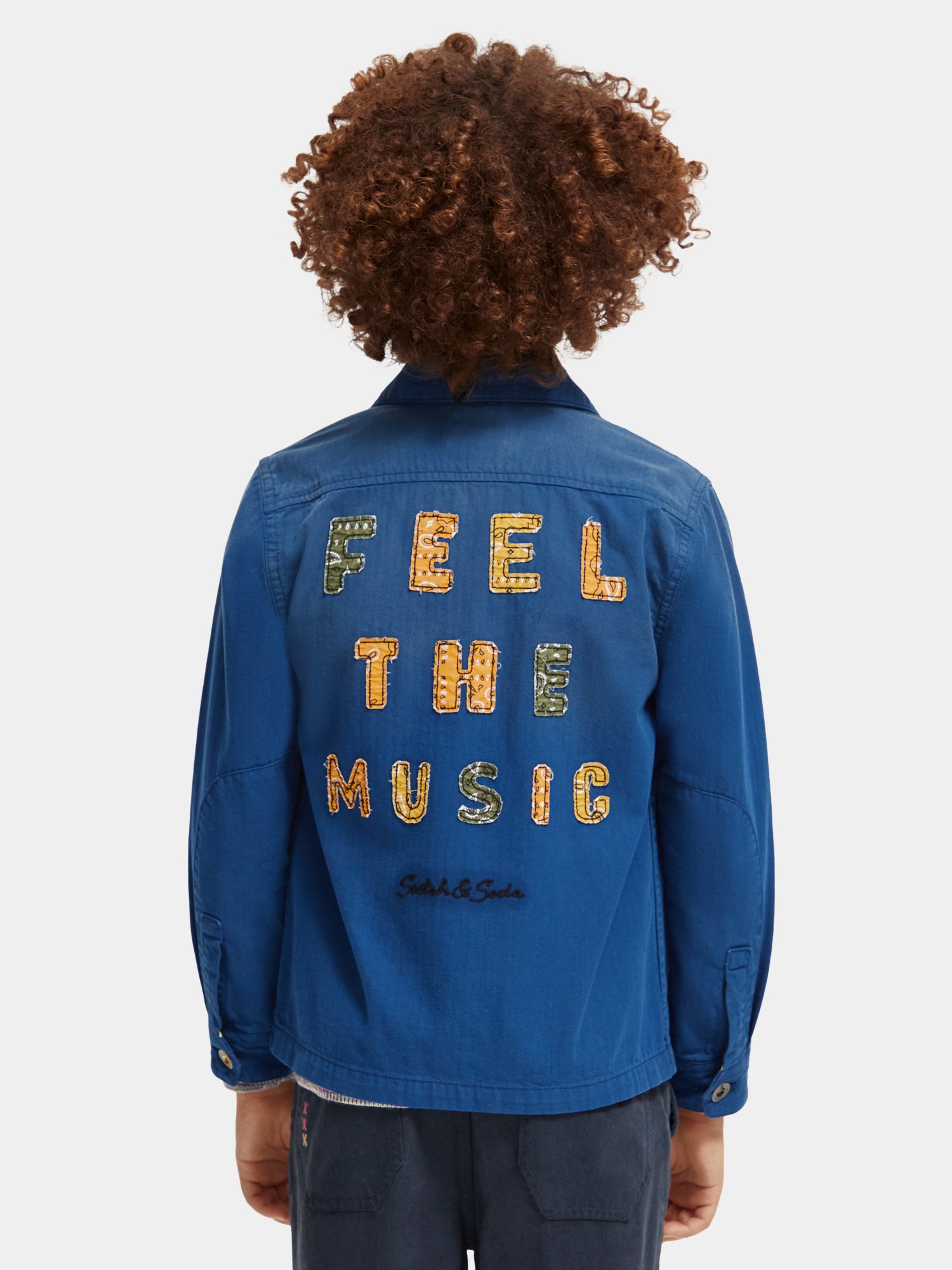 Embroidered utility overshirt - Scotch & Soda AU