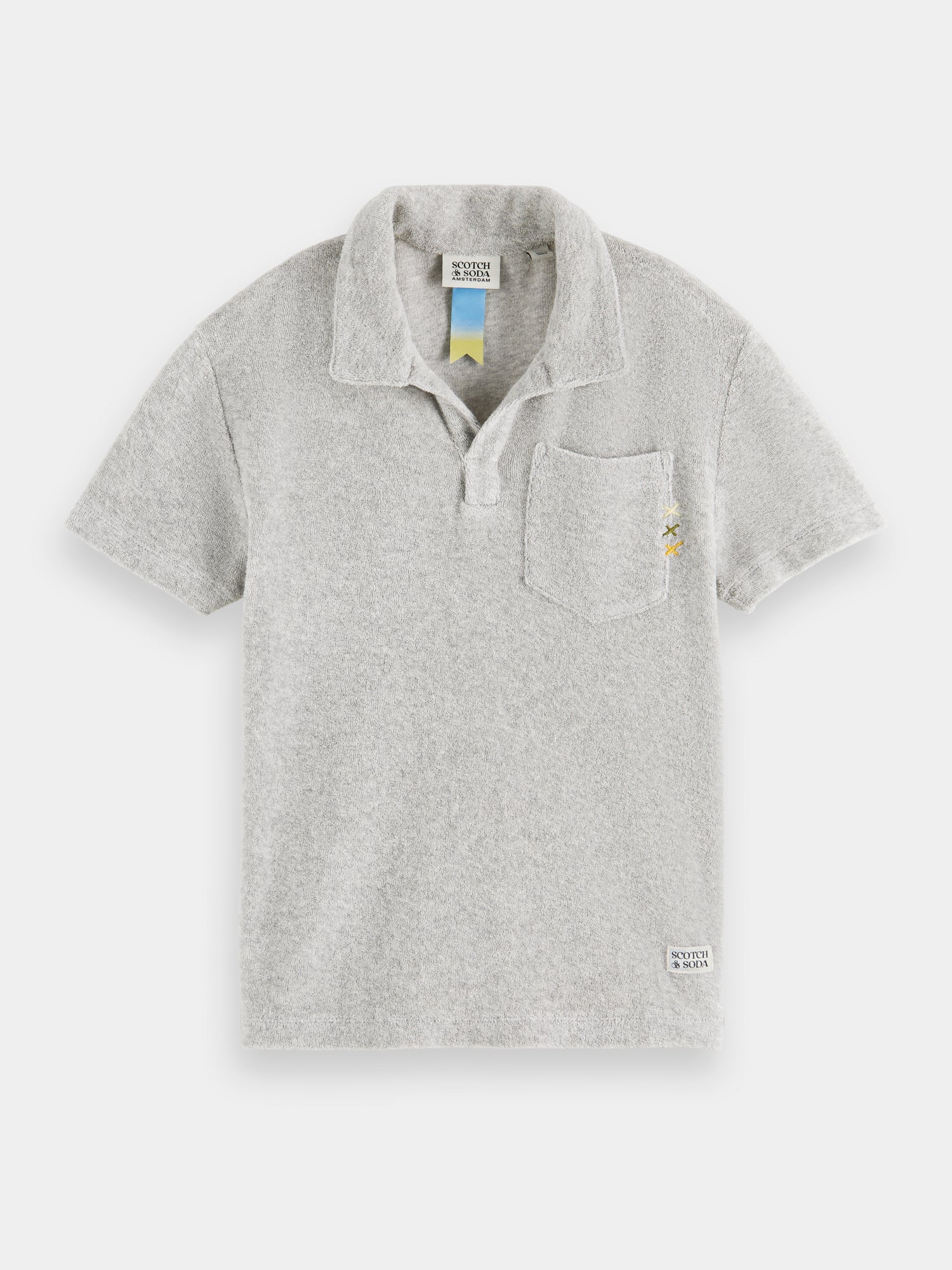 Towelling polo shirt - Scotch & Soda AU