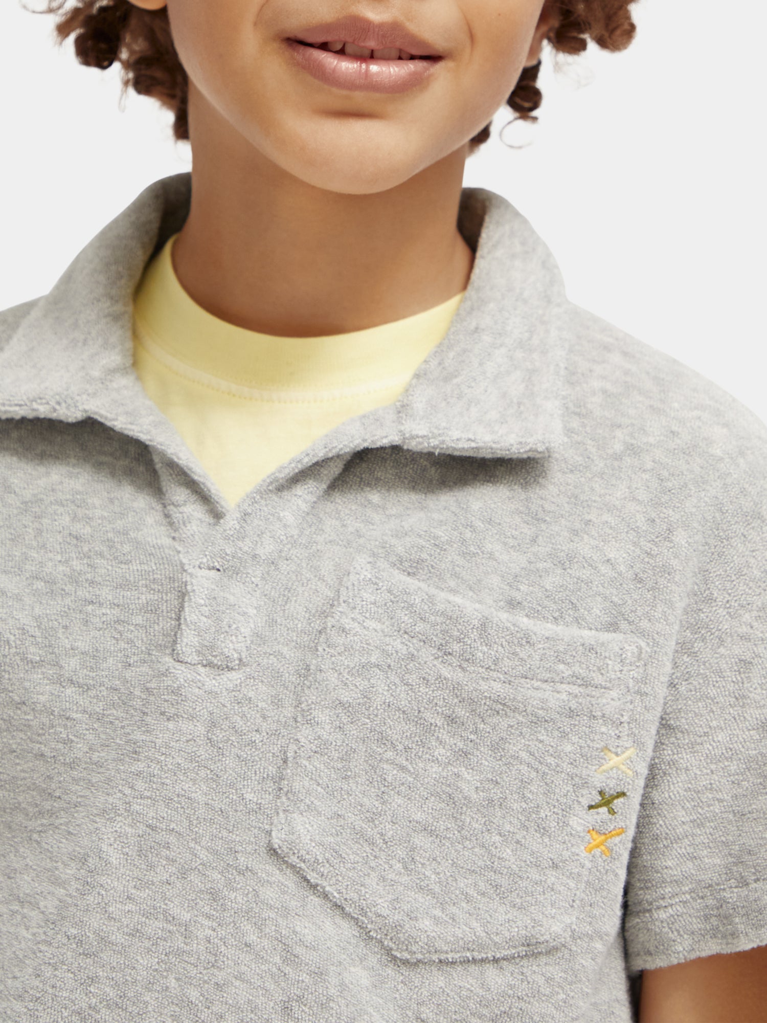 Towelling polo shirt - Scotch & Soda AU