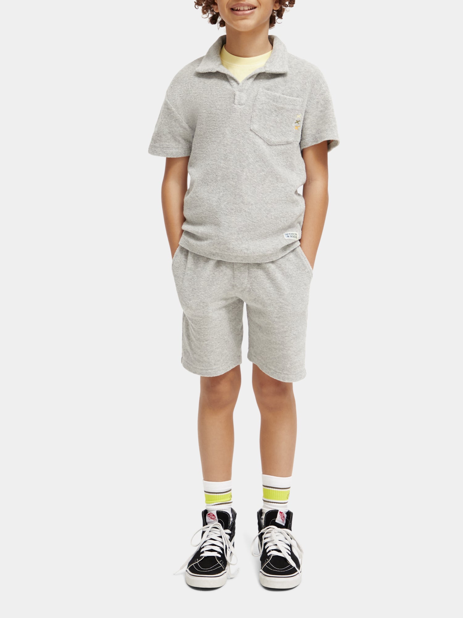 Towelling polo shirt - Scotch & Soda AU