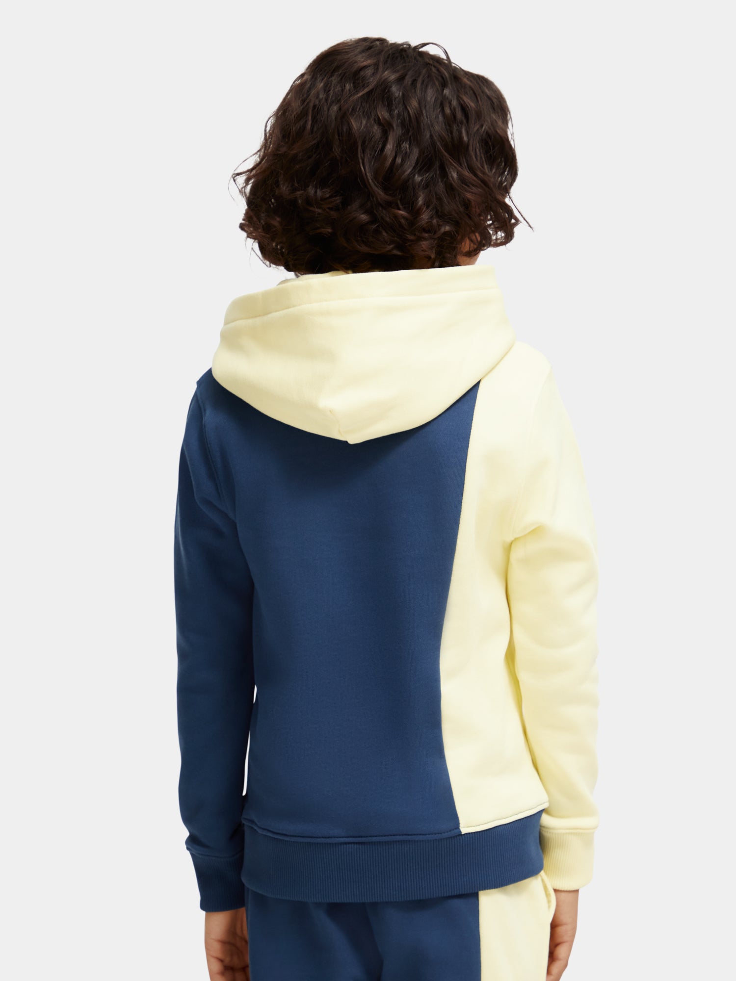 Regular-fit colourblock hoodie - Scotch & Soda AU