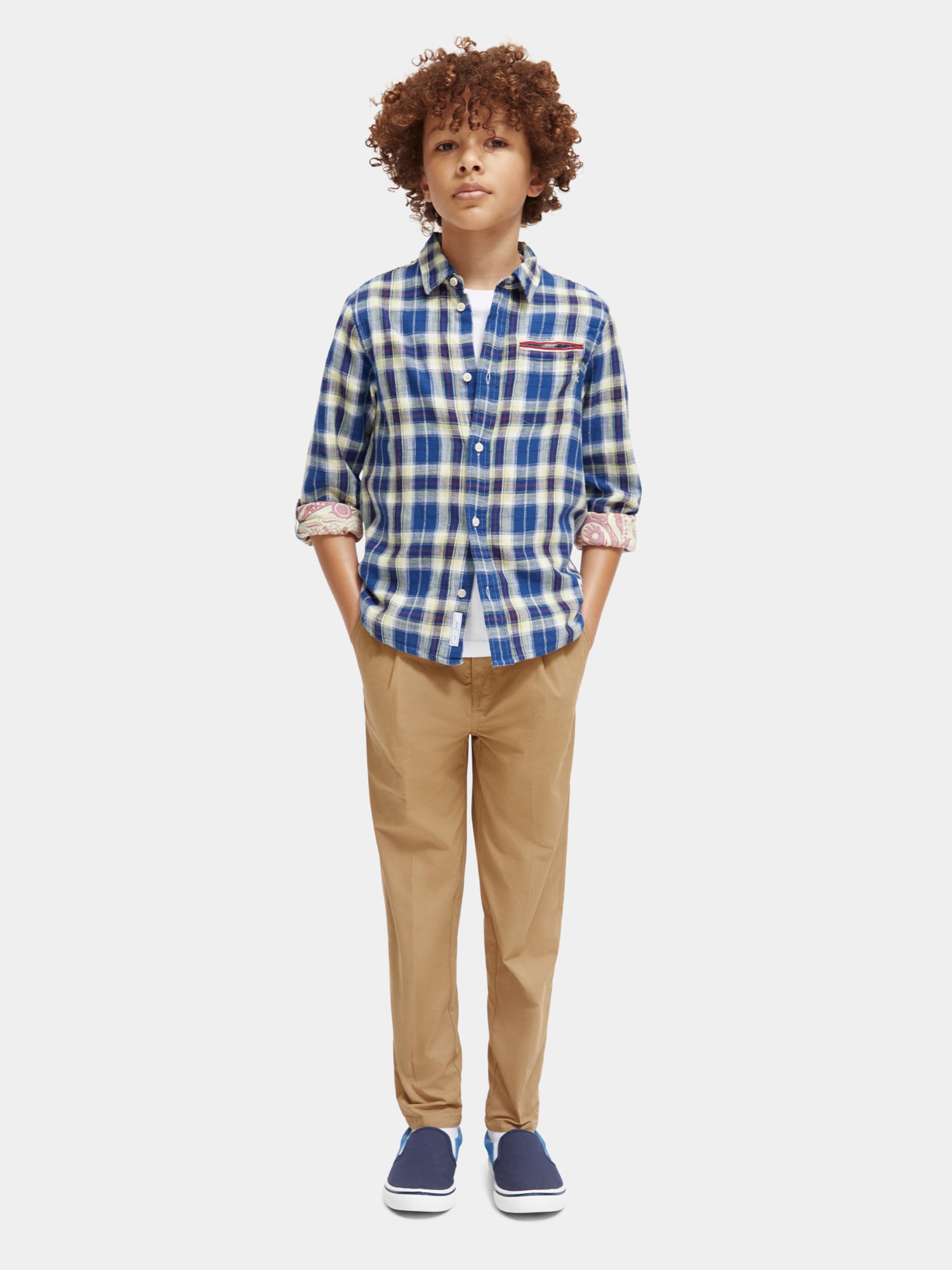 Loose tapered-fit chino - Scotch & Soda AU