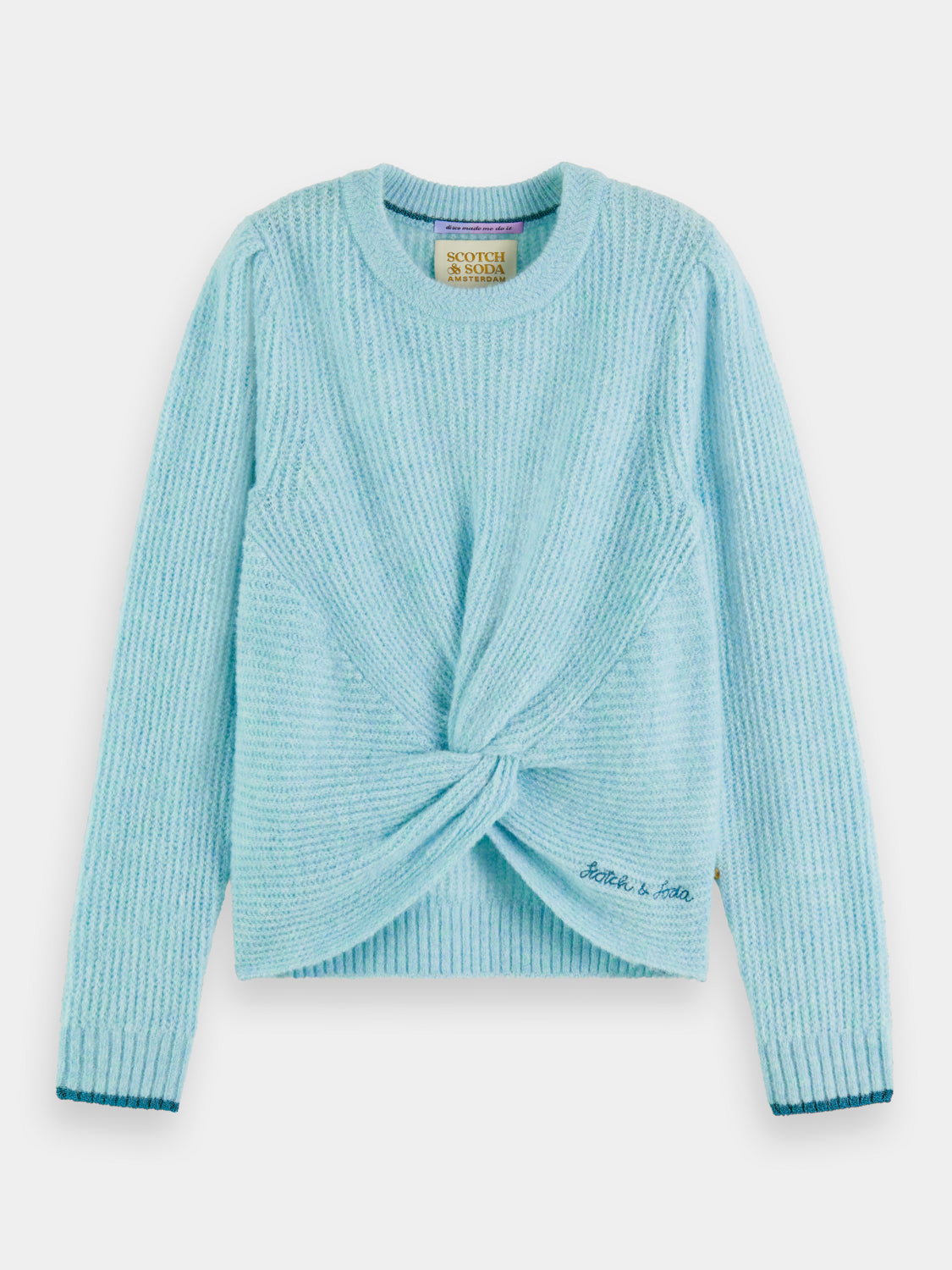 Kids - Relaxed-fit knotted pullover - Scotch & Soda AU
