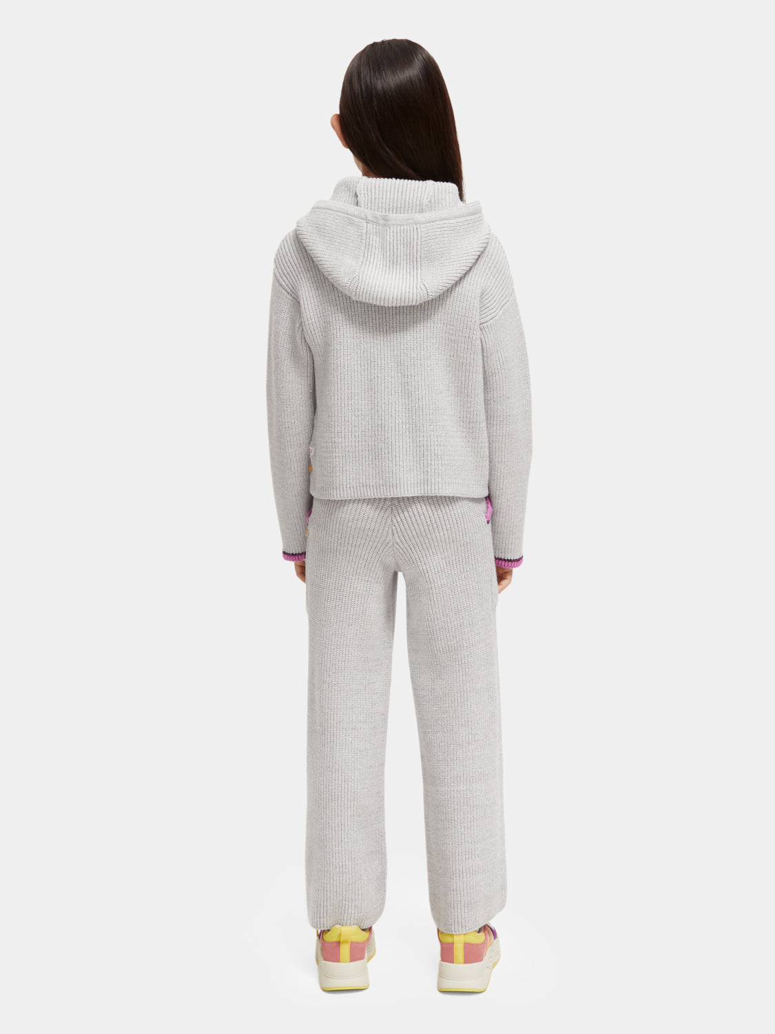 Kids - Hooded tipping detail pullover - Scotch & Soda AU